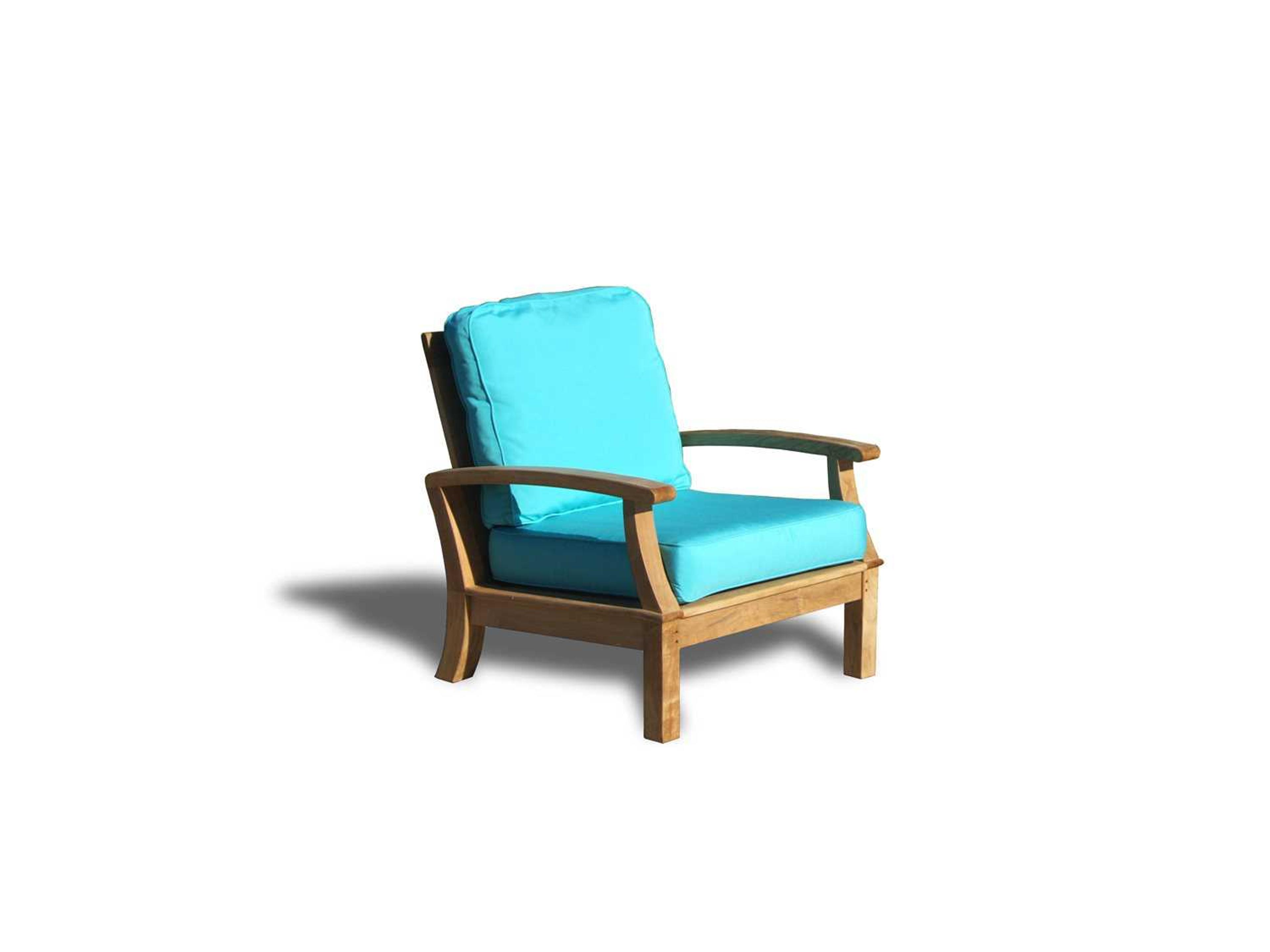 Three Birds Casual Monterey Teak Deep Seating Armchair