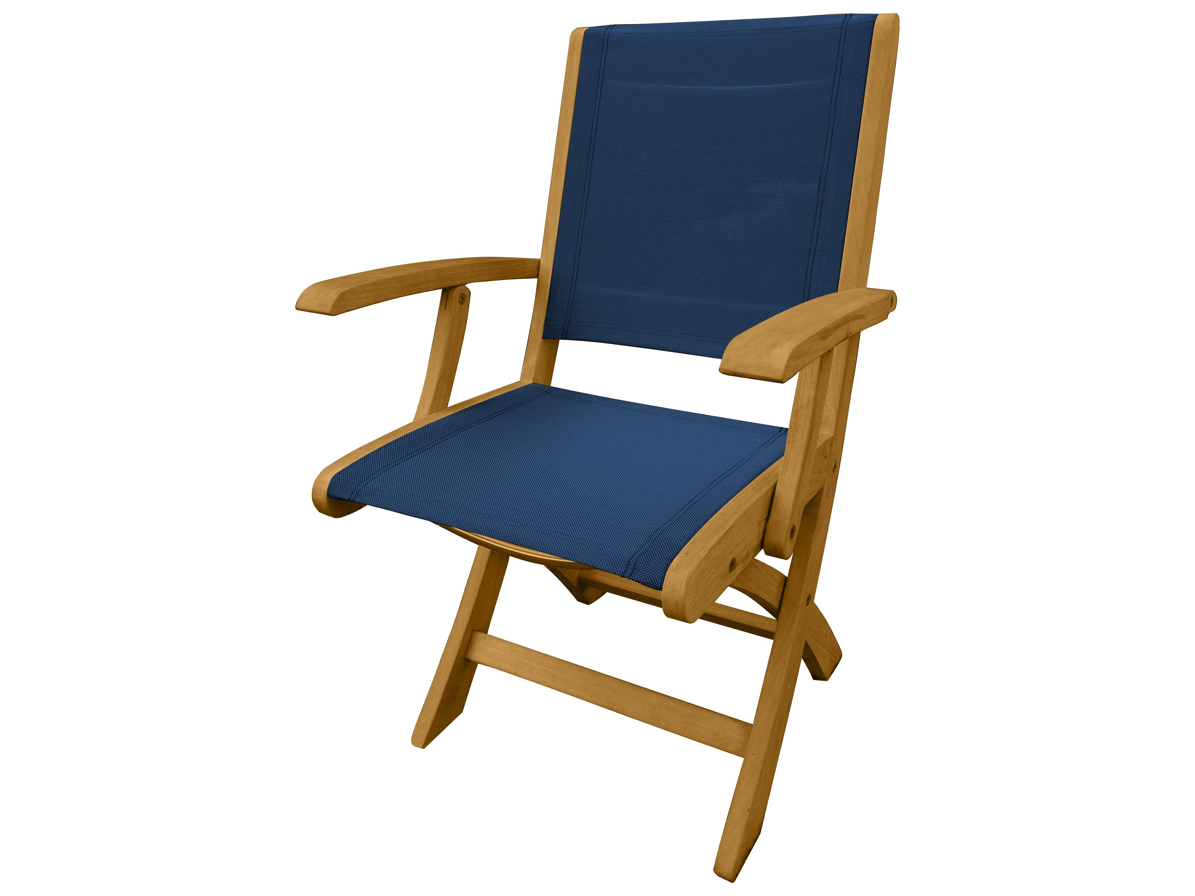 Riviera Teak Folding Armchair