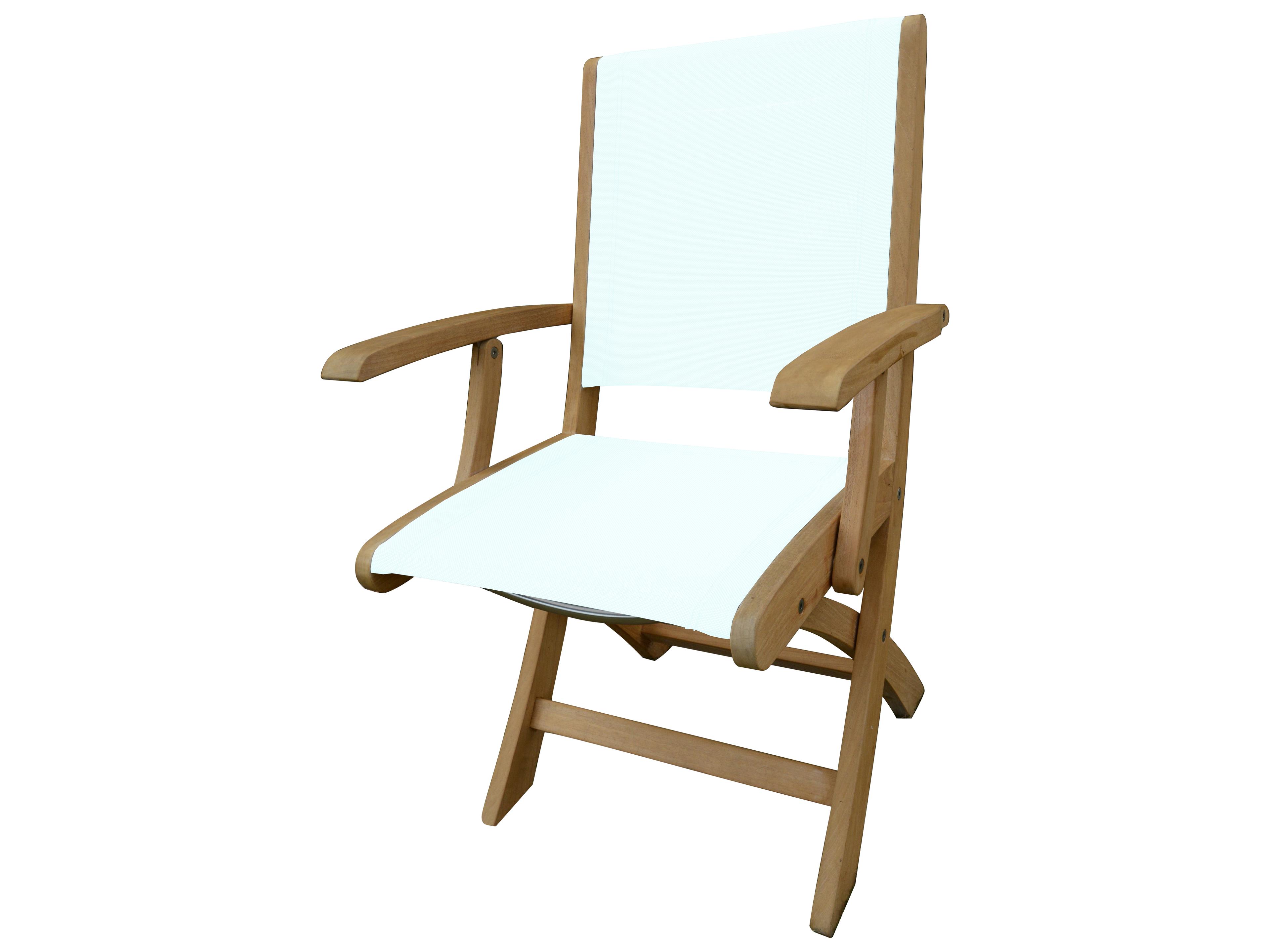 Three Birds Casual Riviera Teak Folding Armchair