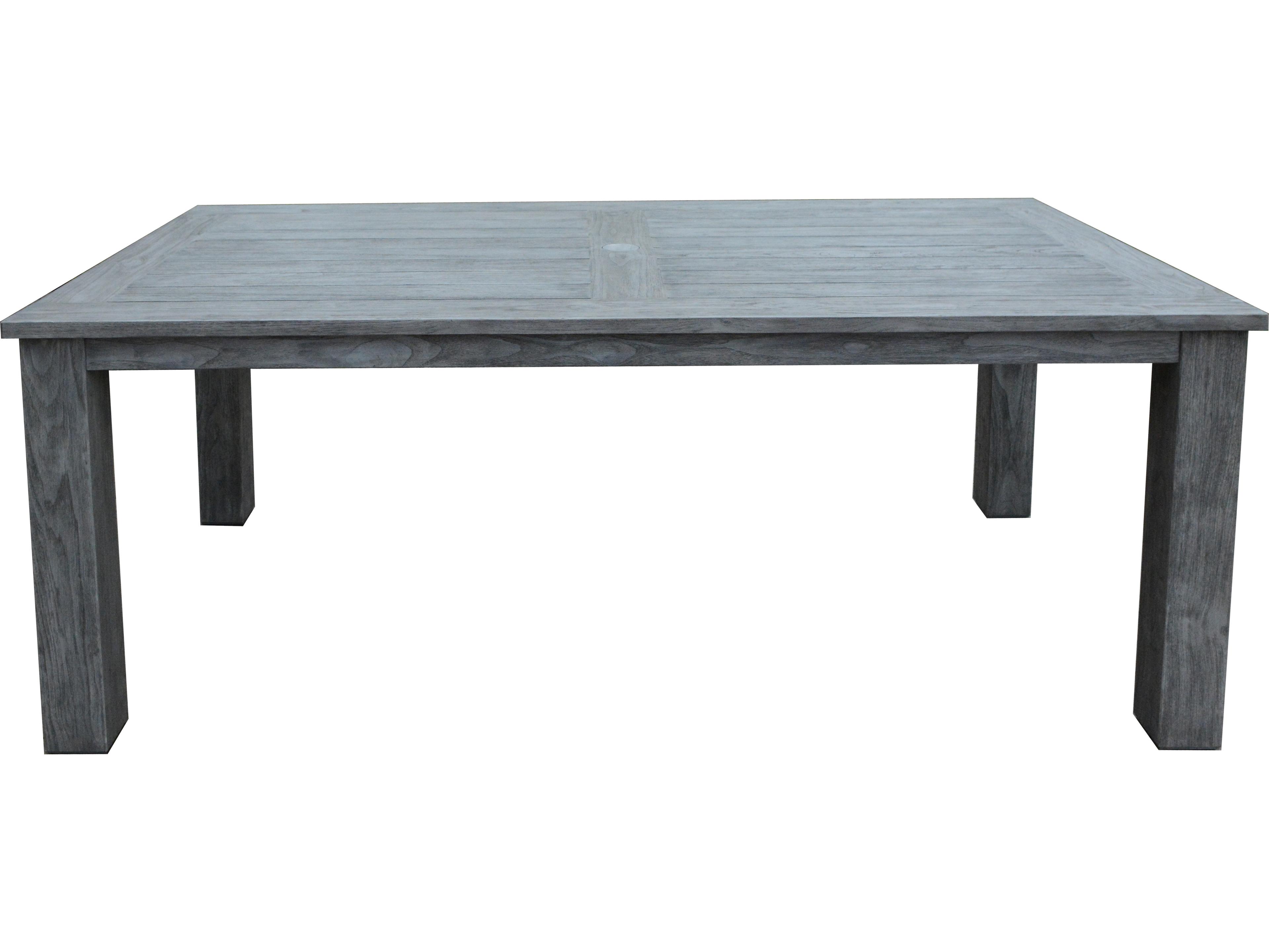 Shelburne Teak Rectangular Outdoor Dining Table