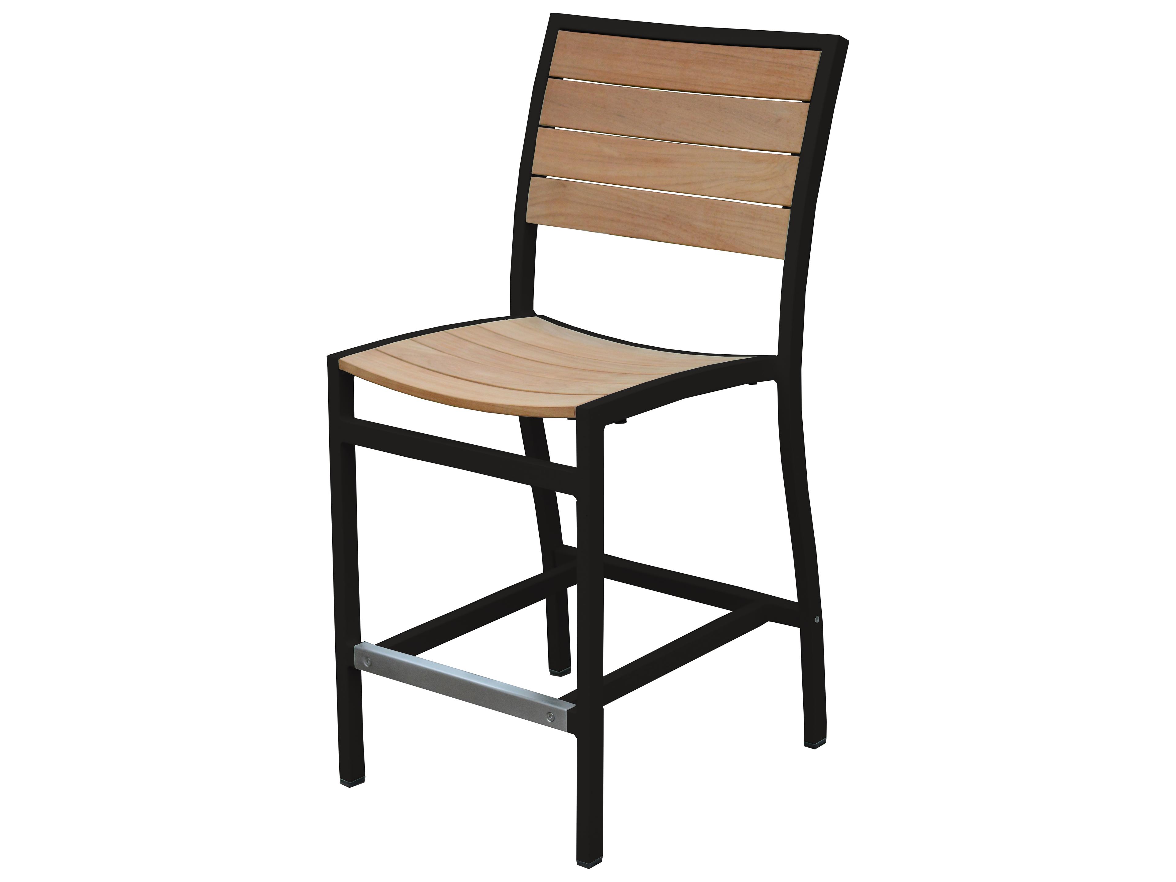 SoHo Teak Counter Height Side Chair