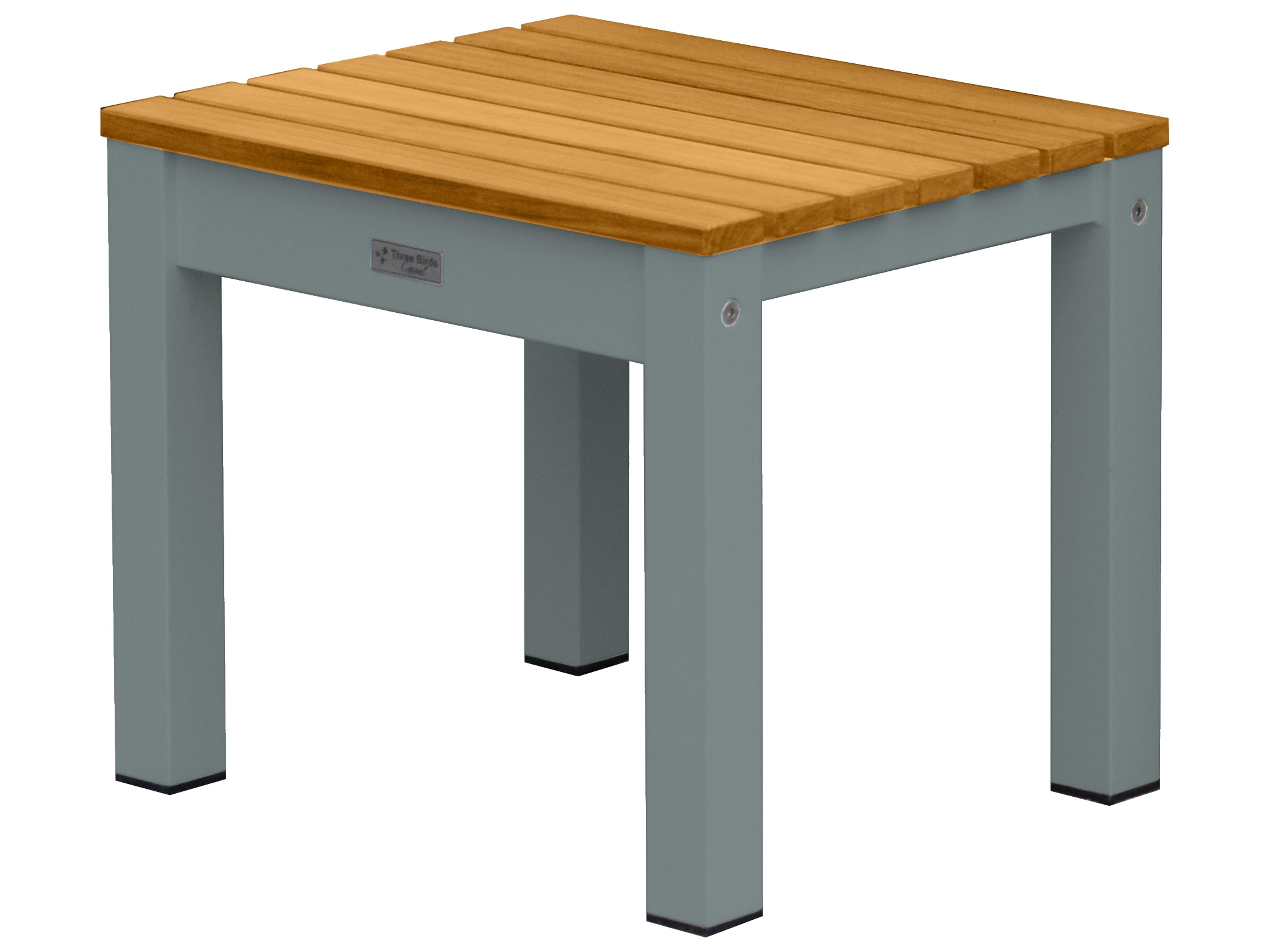 Three Birds Casual SoHo Teak Backless Patio Bench