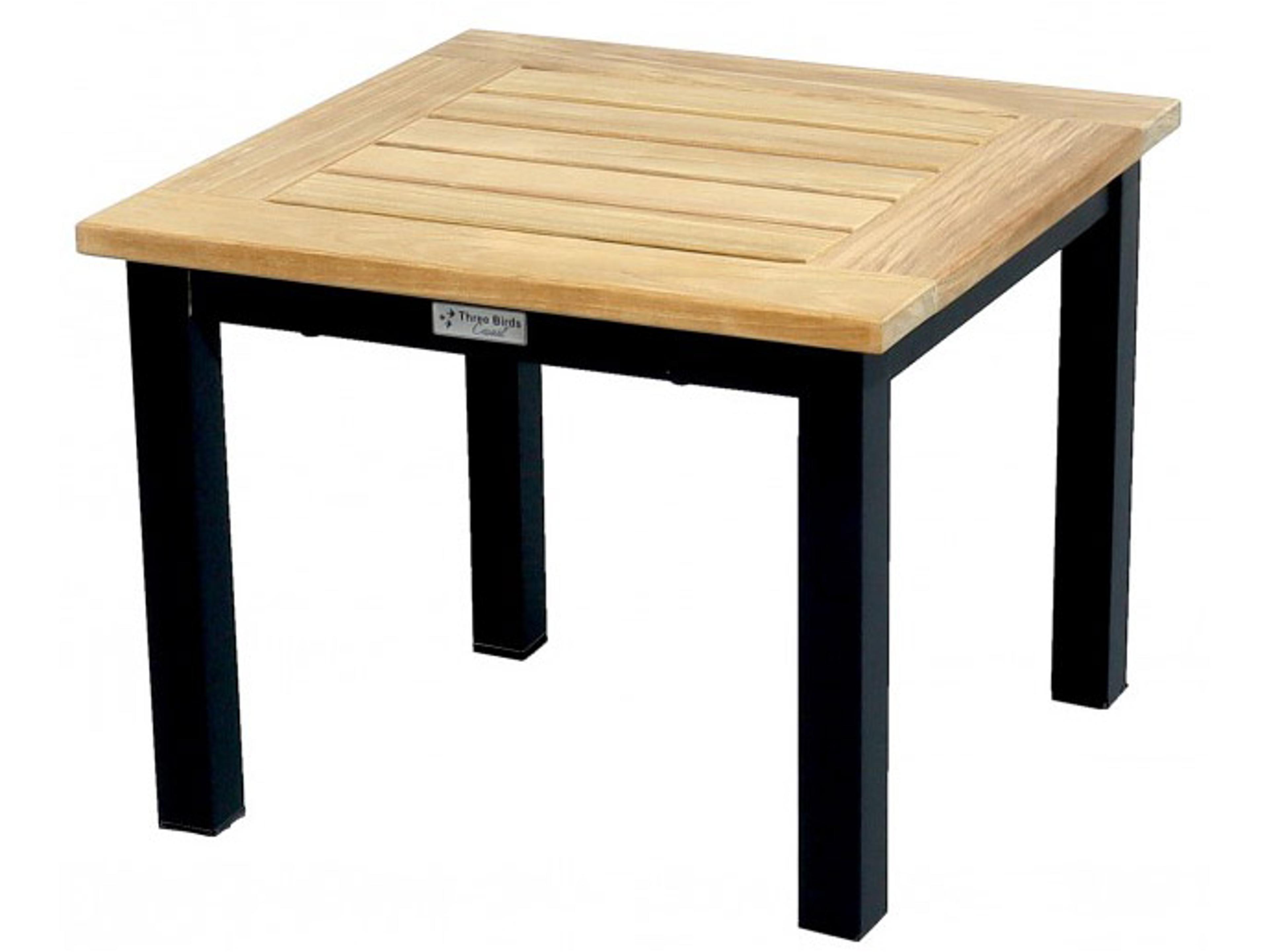 Soho Aluminum Square End Table