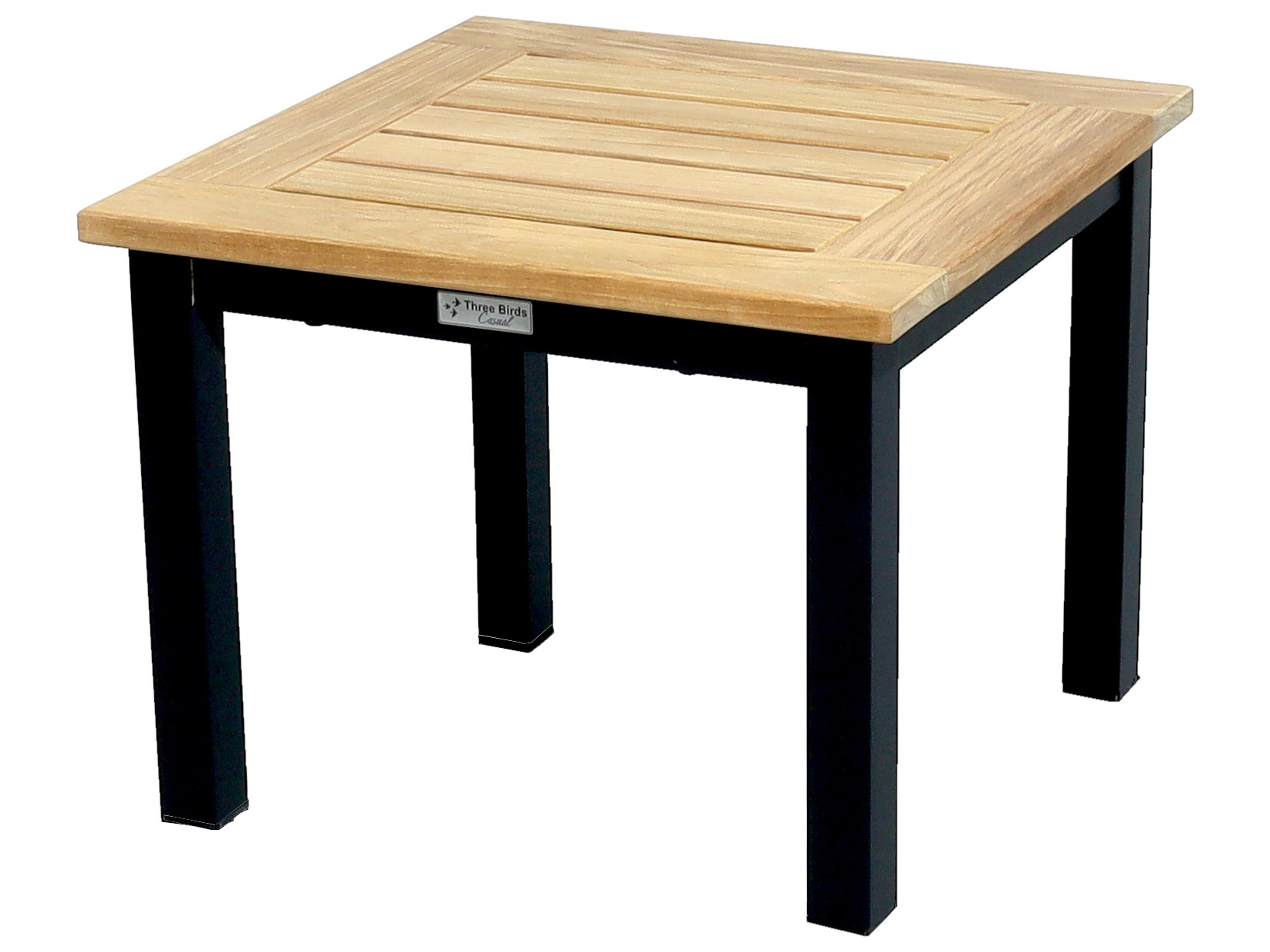 Soho Aluminum Square End Table