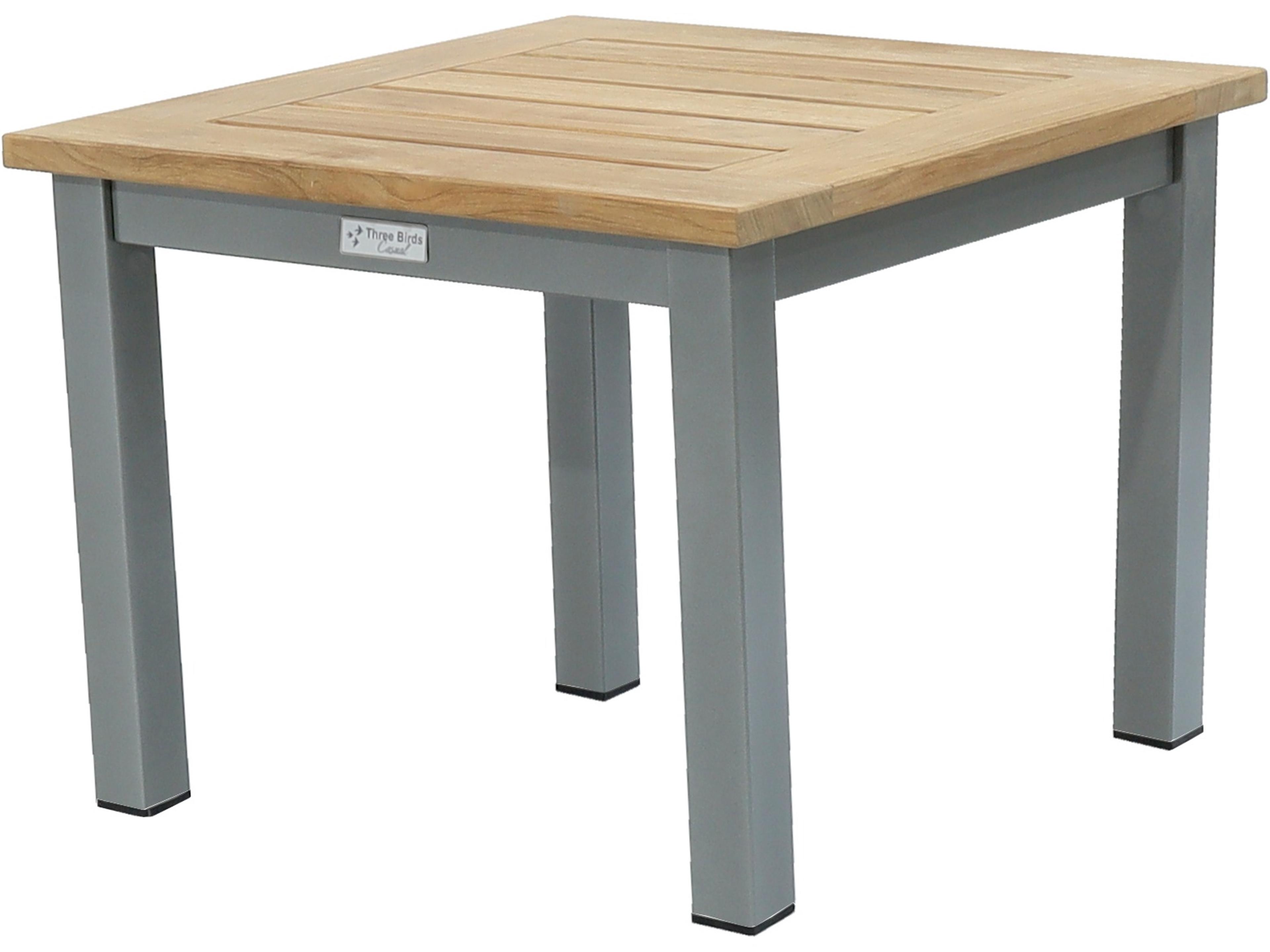 Soho Aluminum Square End Table