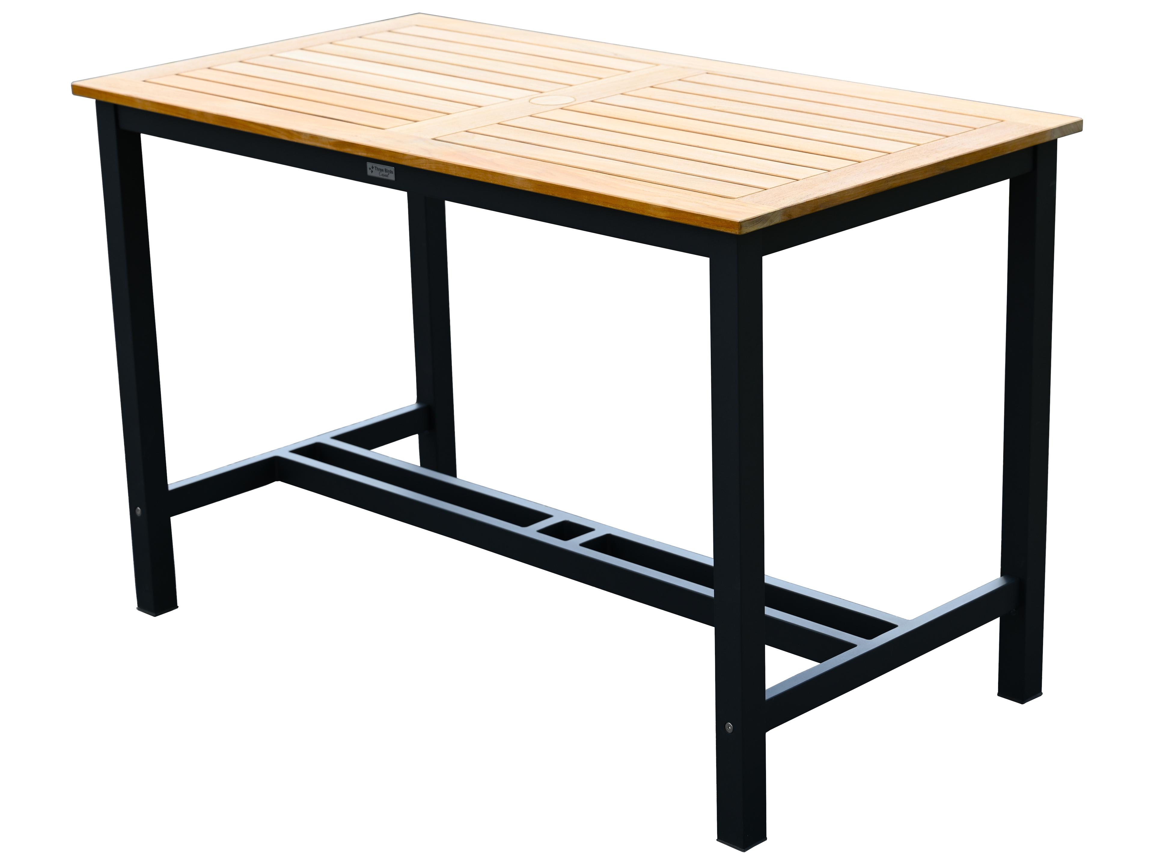 Soho Aluminum Rectangular Counter Table