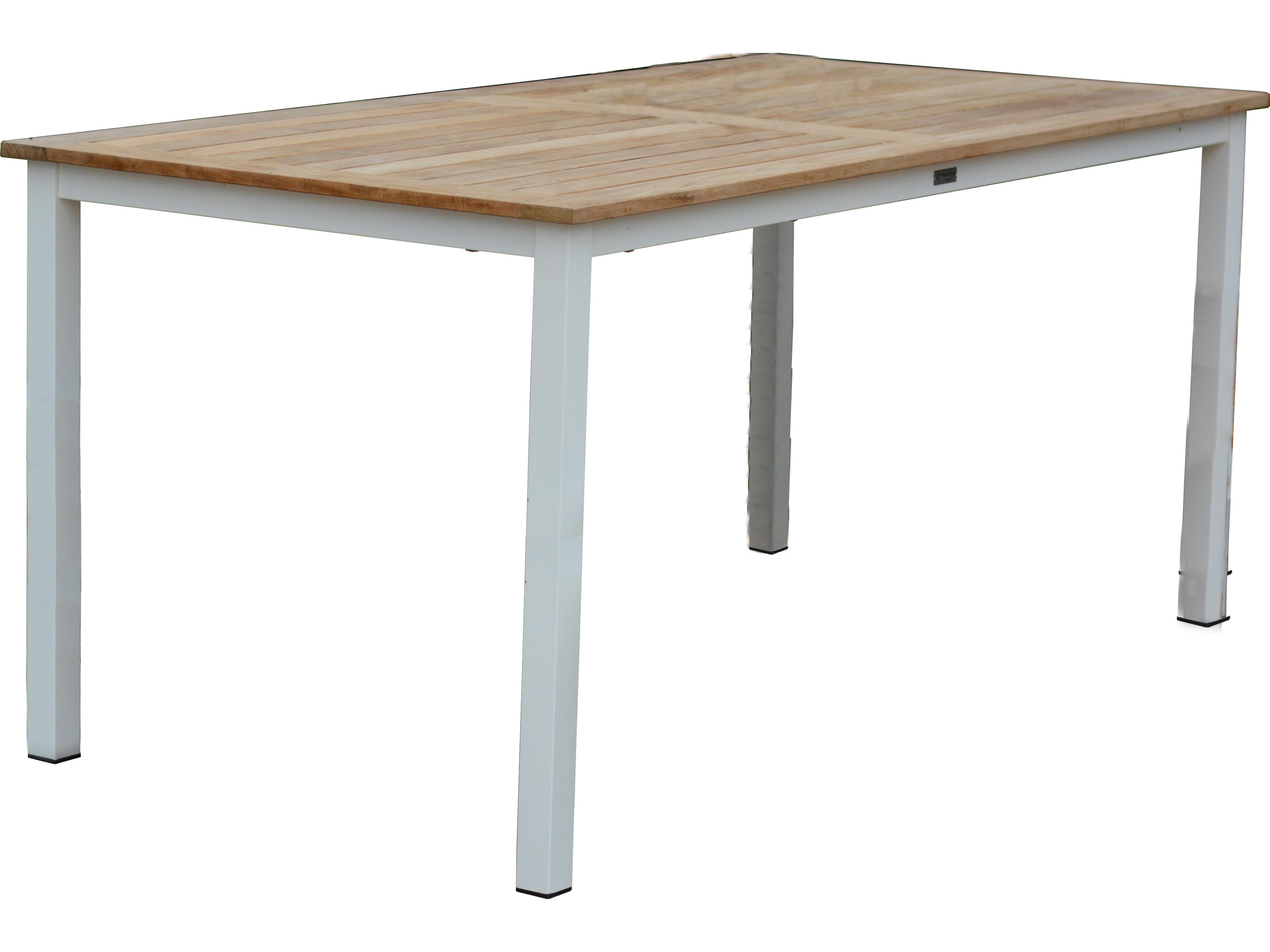 Three Birds Casual SoHo Rectangle Outdoor Counter Height Table