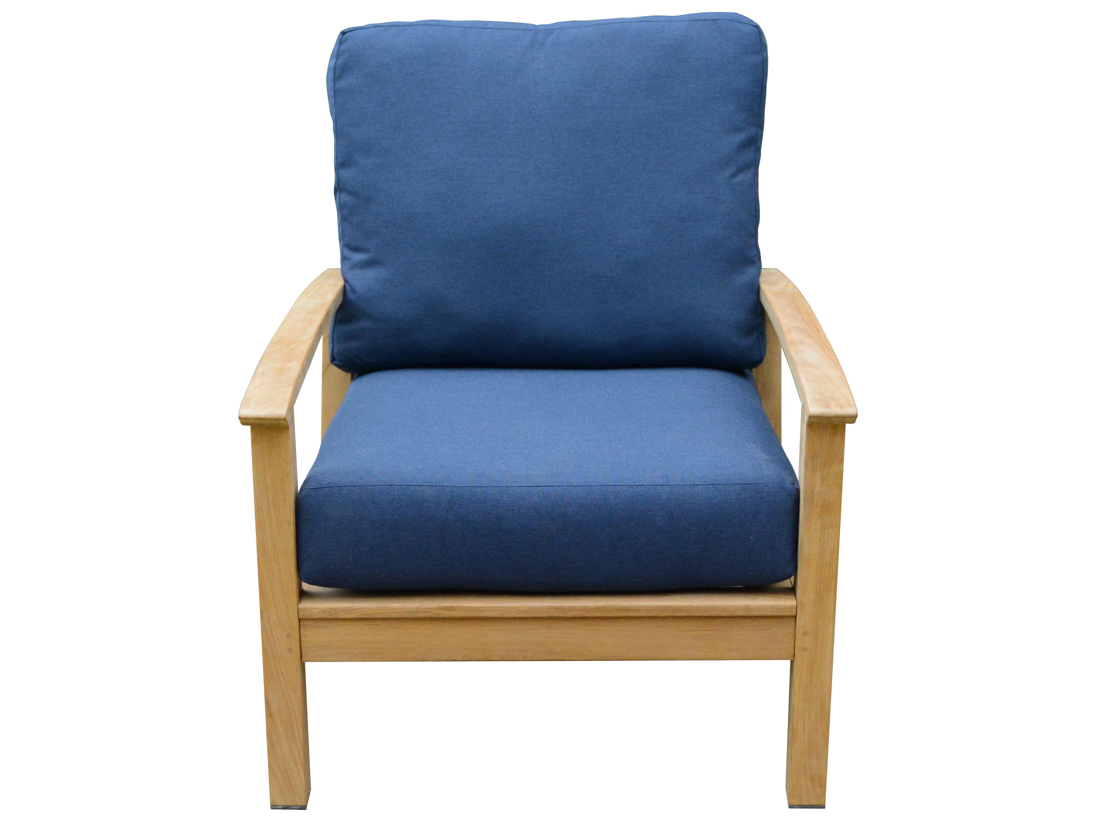 St. Lucia Teak Deep Seating Armchair