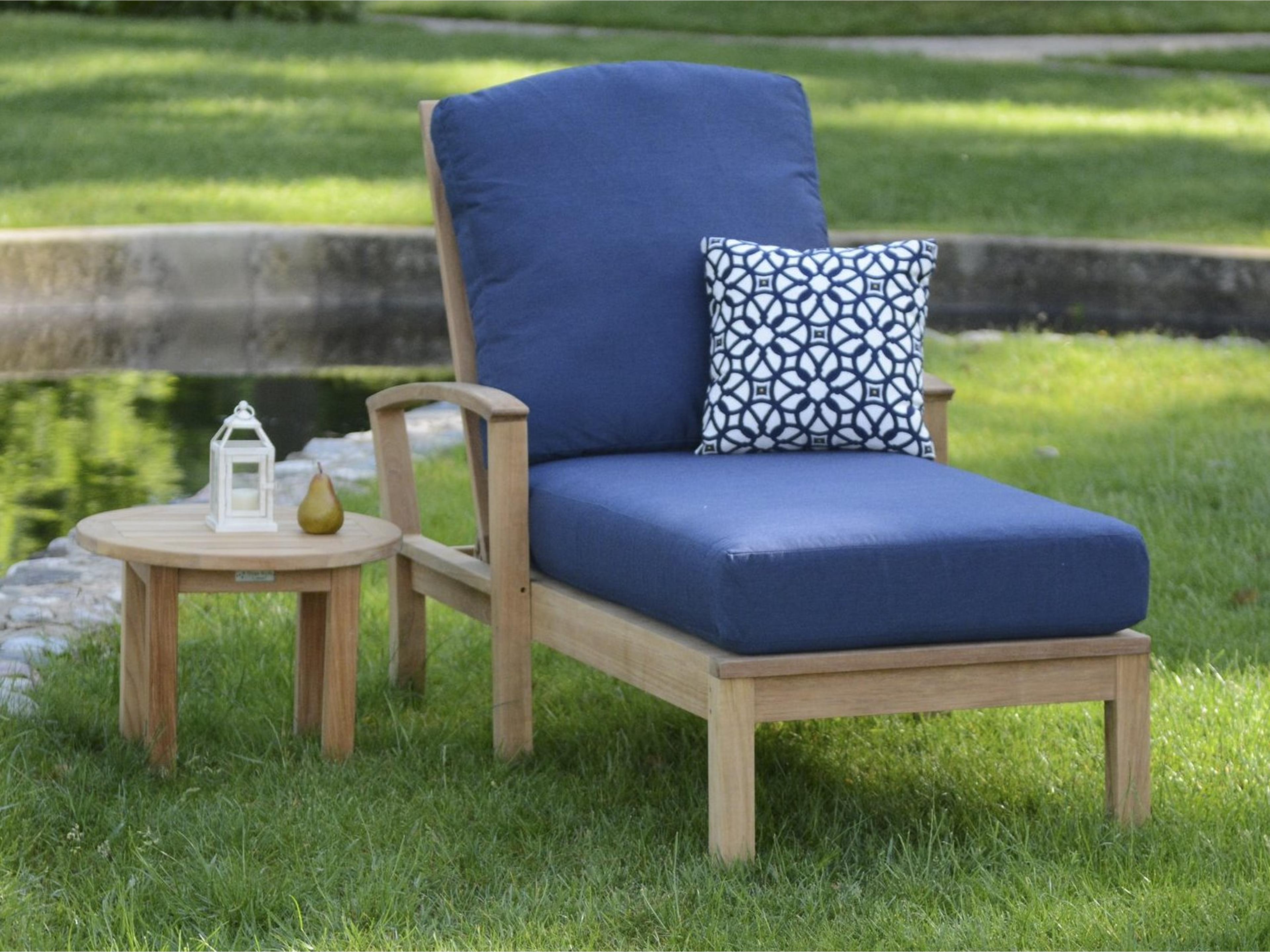 St. Lucia Natural Teak Outdoor Lounge Set