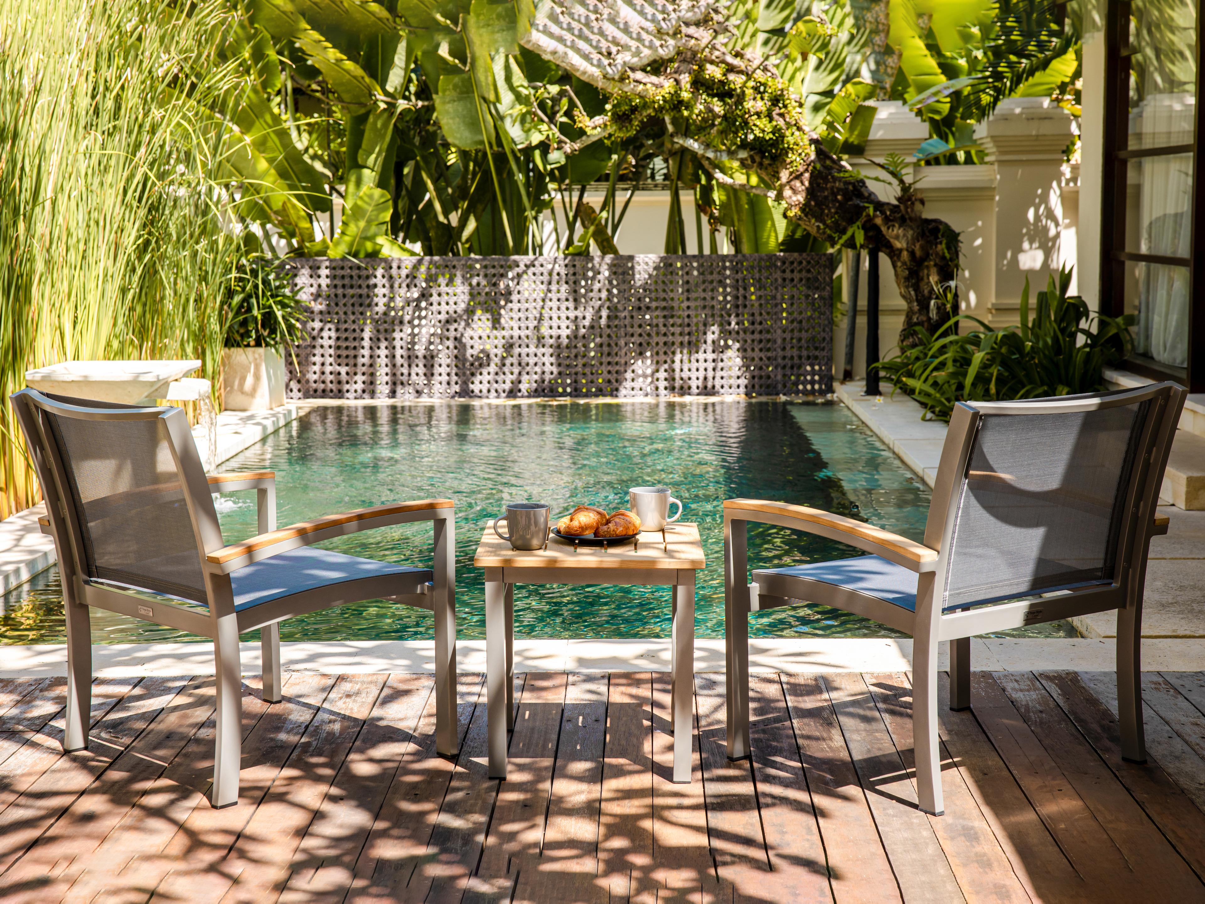 Tribeca Aluminum Sling Patio Lounge Set