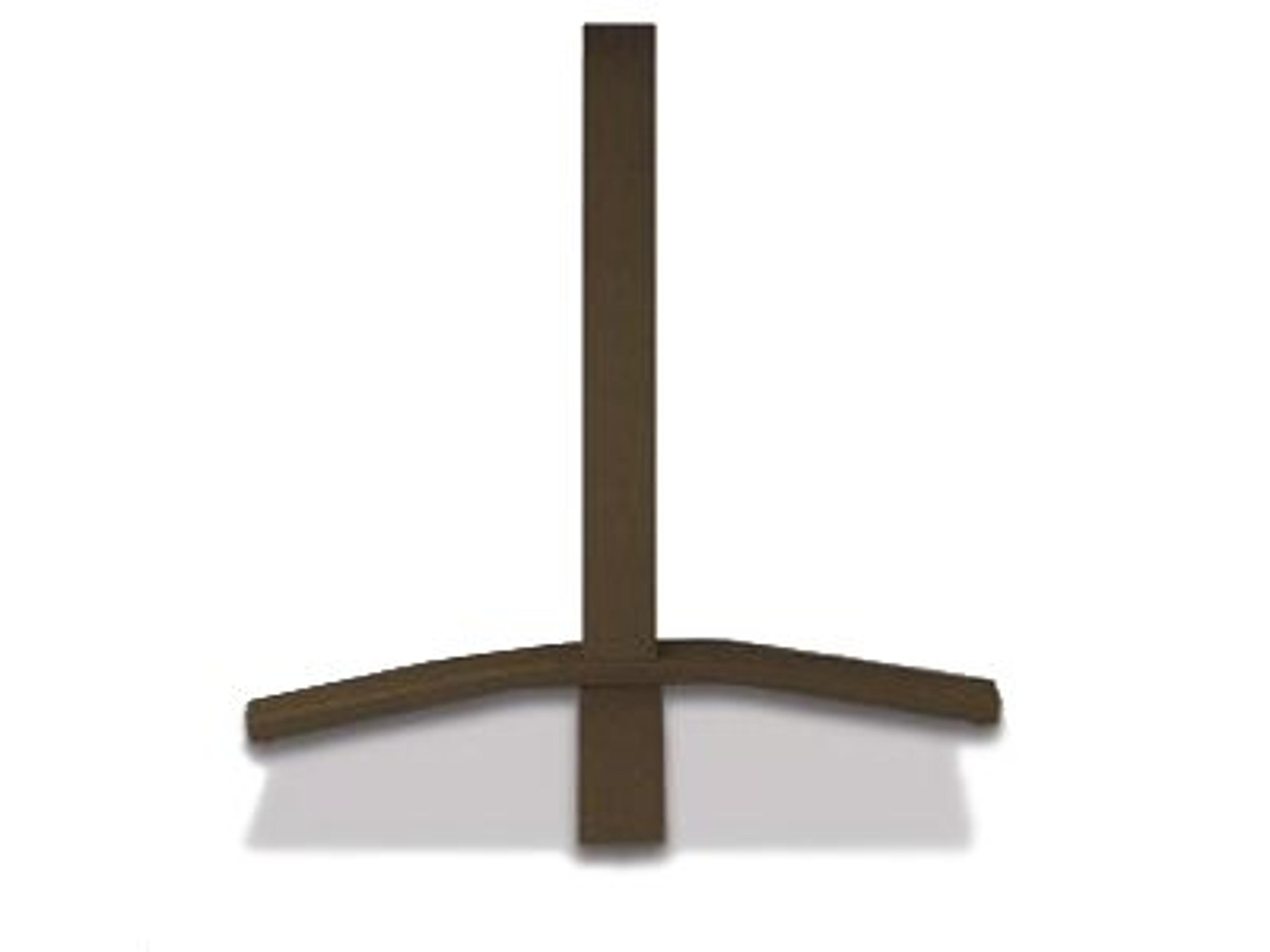 Aluminum Dining Height Pedestal Base