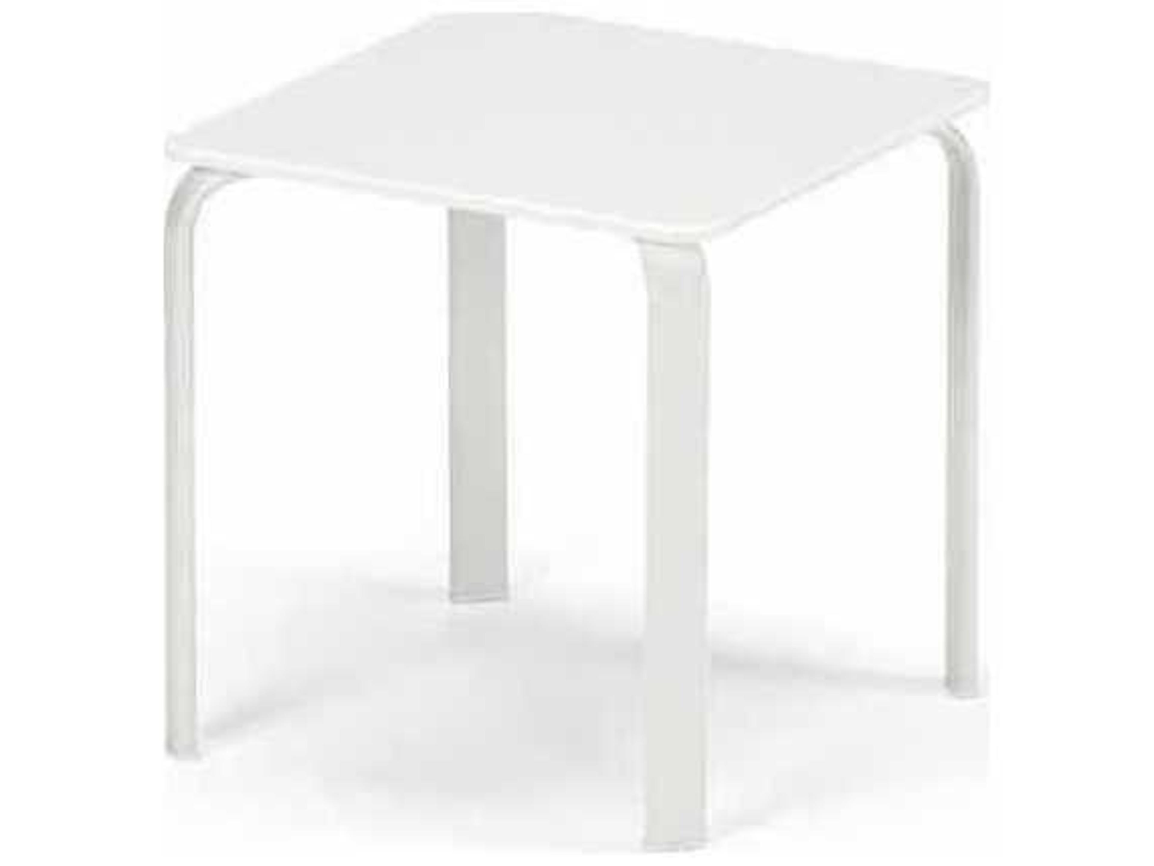 Marine Grade Polymer Square Outdoor End Table
