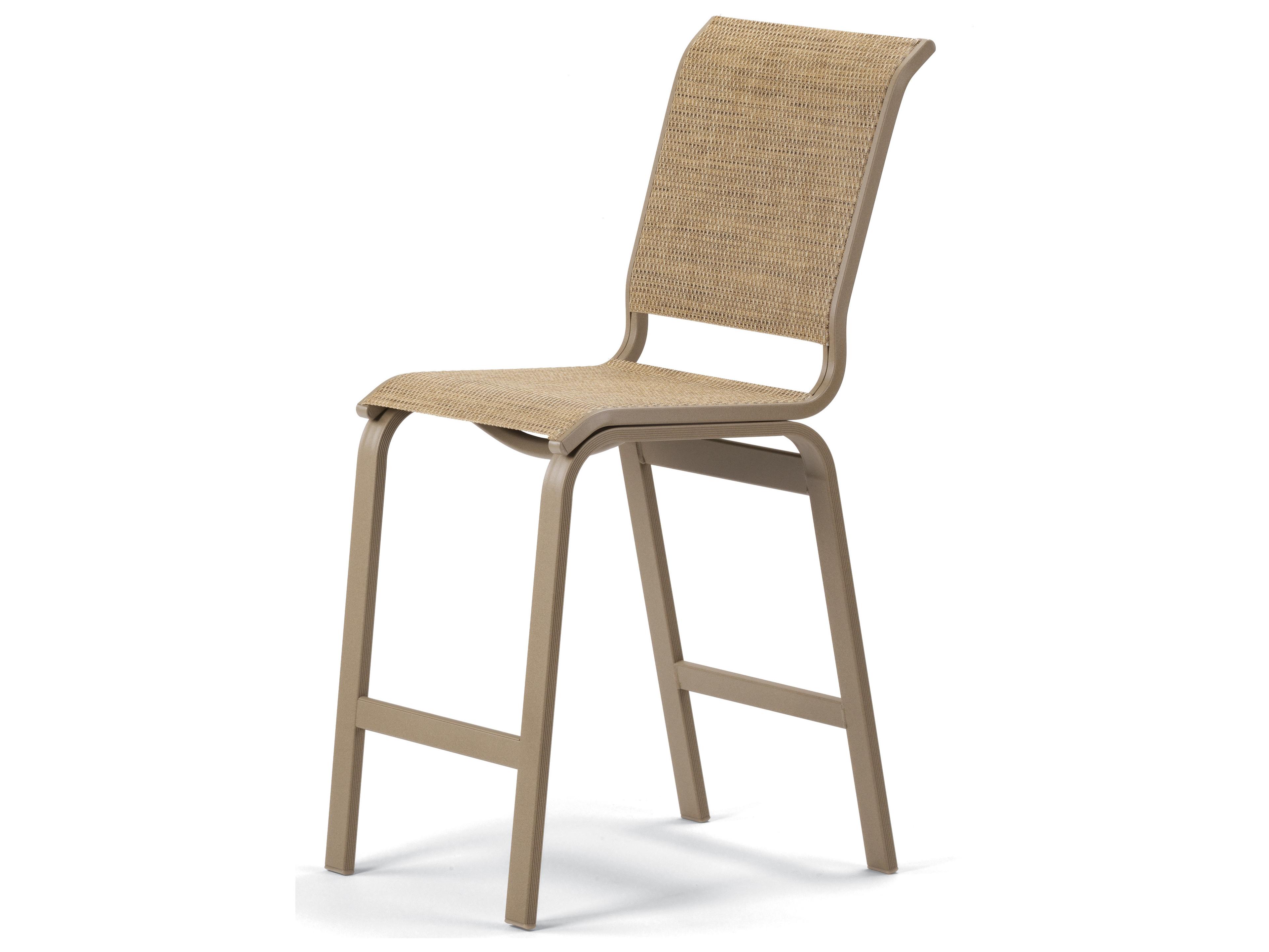 Aruba II Sling Armless Balcony Chair Outdoor Cafe Seating