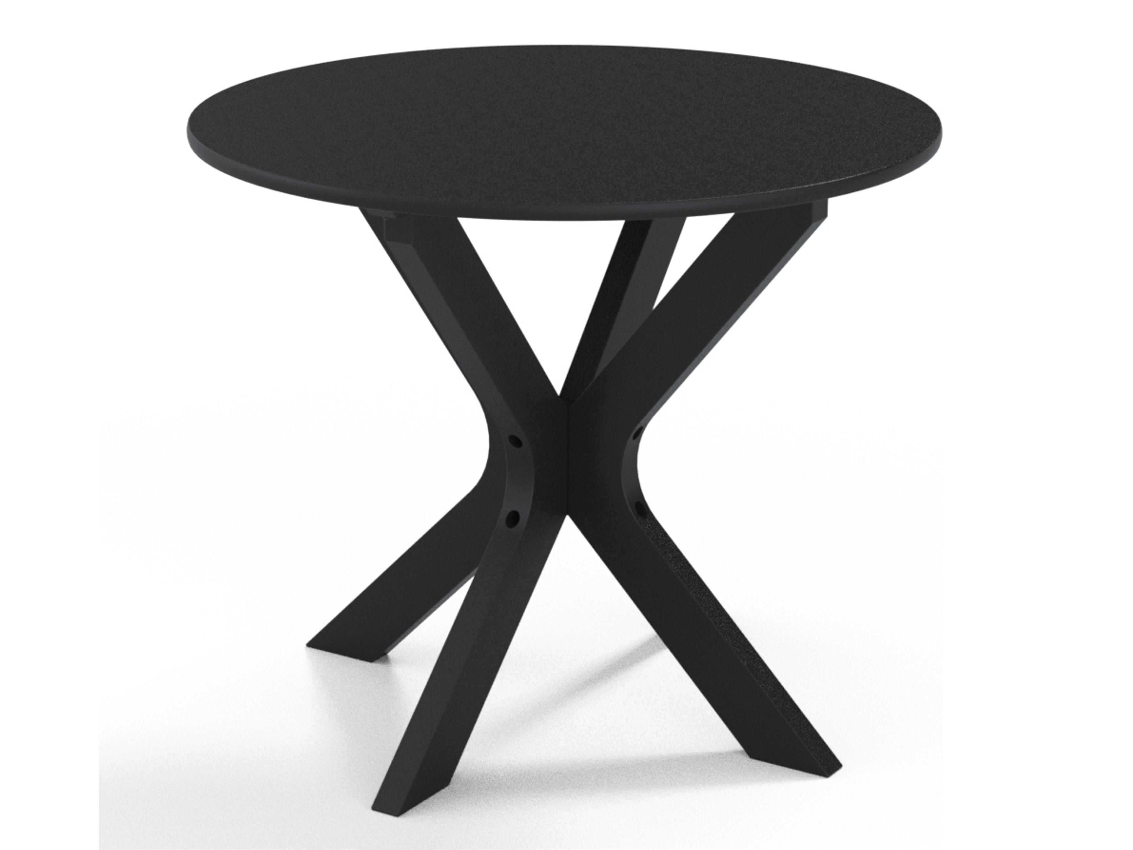 Telescope Casual Wexler Marine Grade Polymer Round Patio End Table