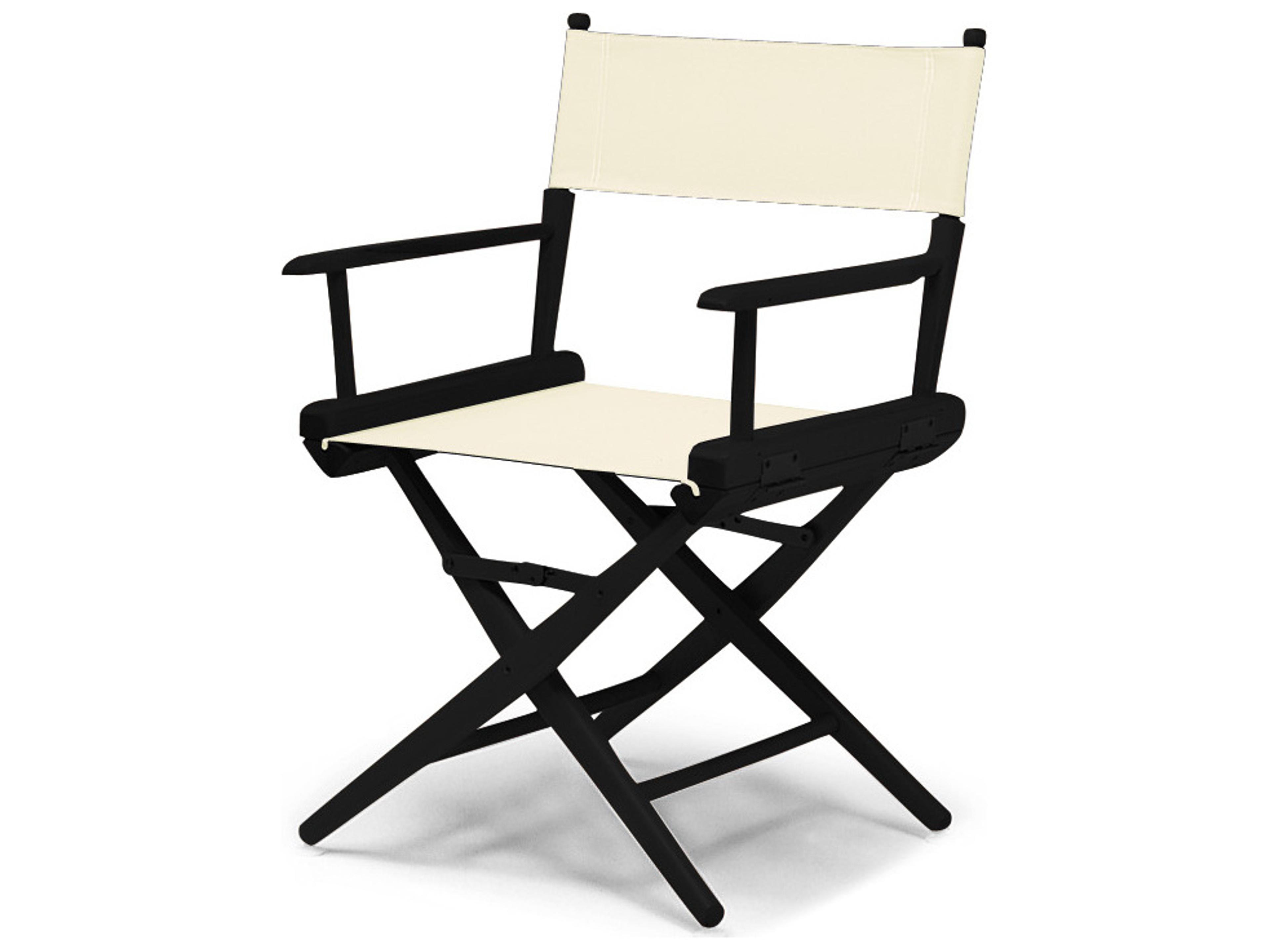 Telescope Casual Director Chairs Wood Sling Dining Height Chair