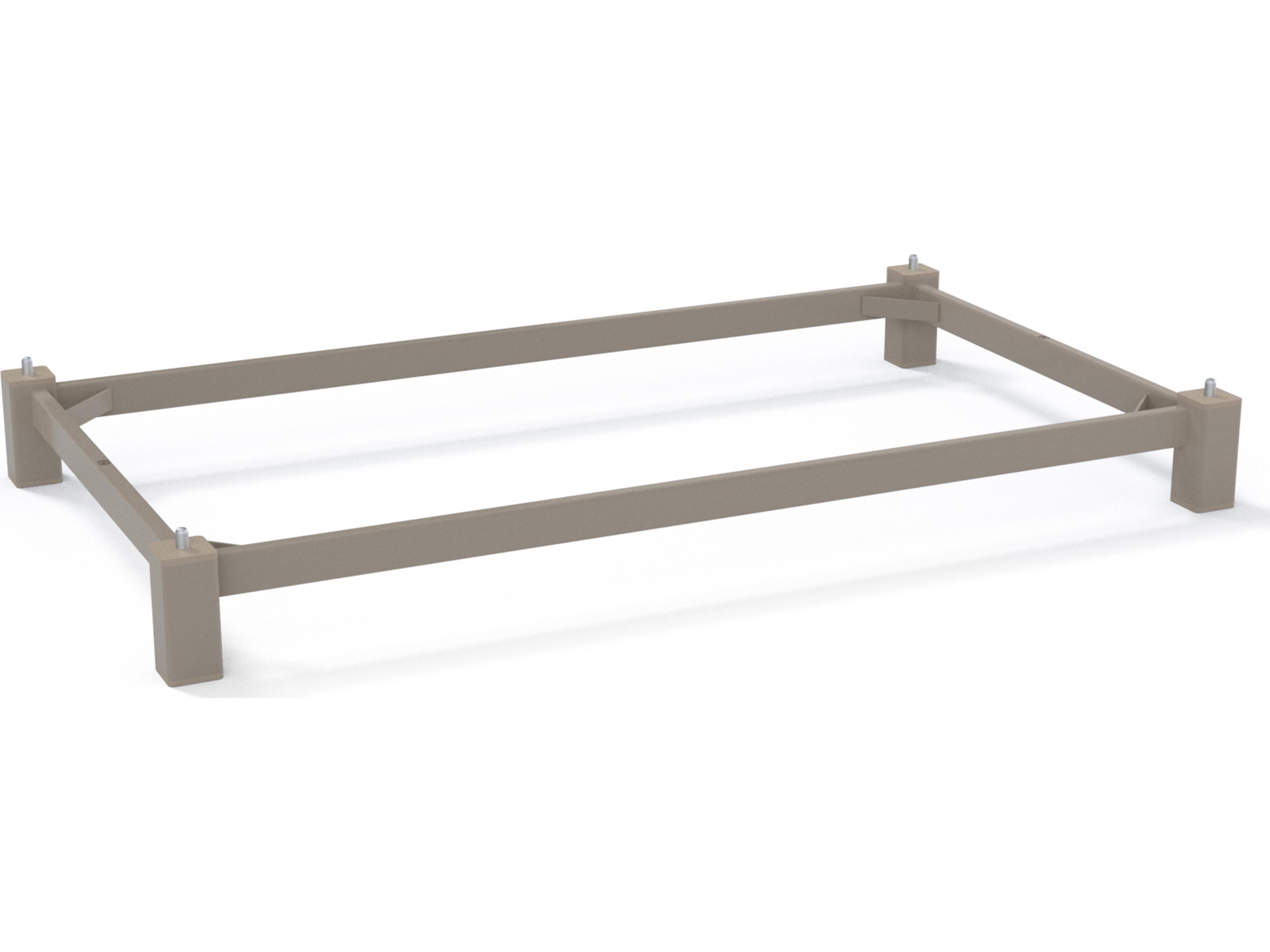 Telescope Casual Fire Pit Table Aluminum Dining Height Lift Kit