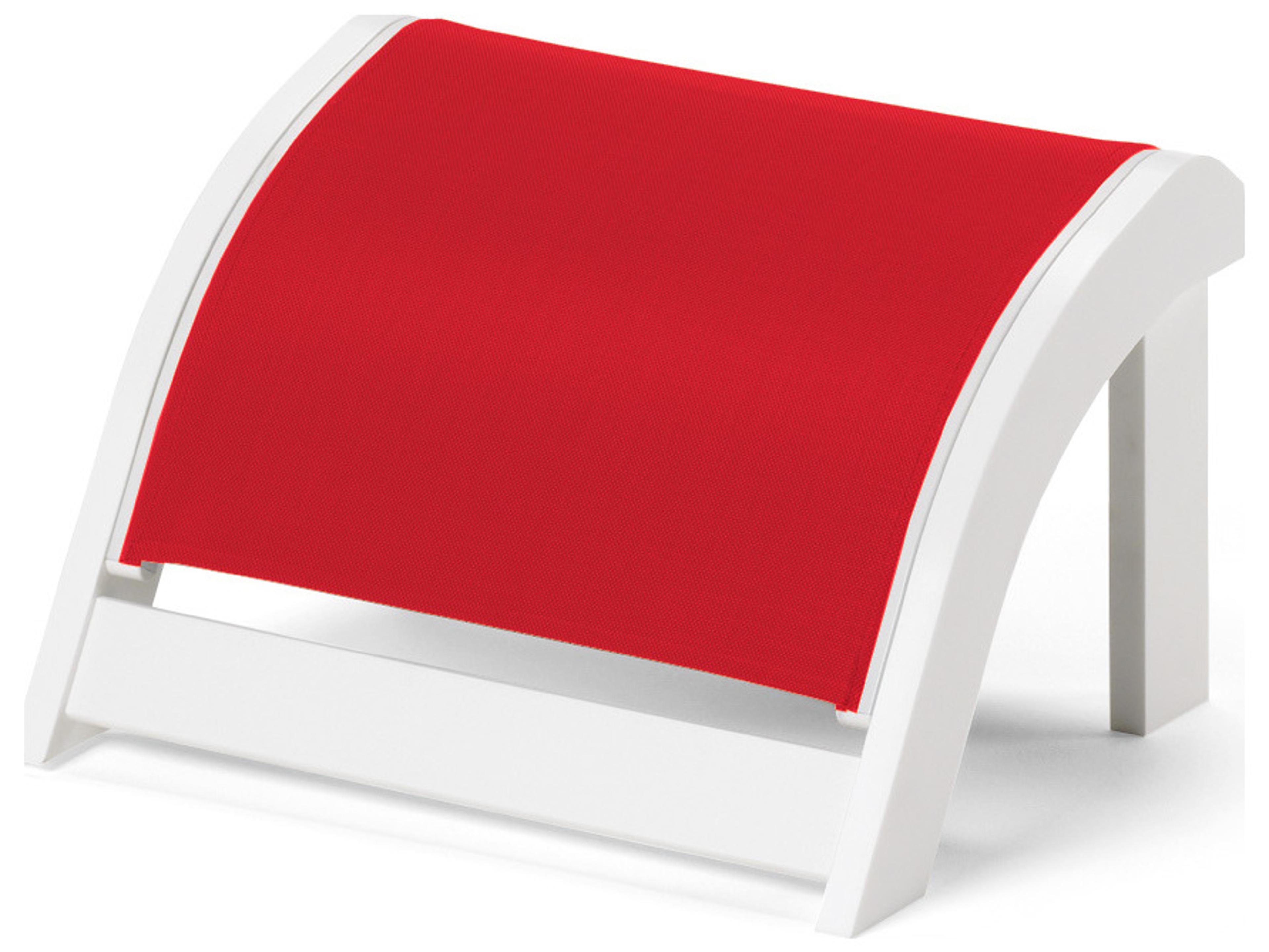 Adirondack Marine Grade Polymer Sling Outdoor Patio Ottoman