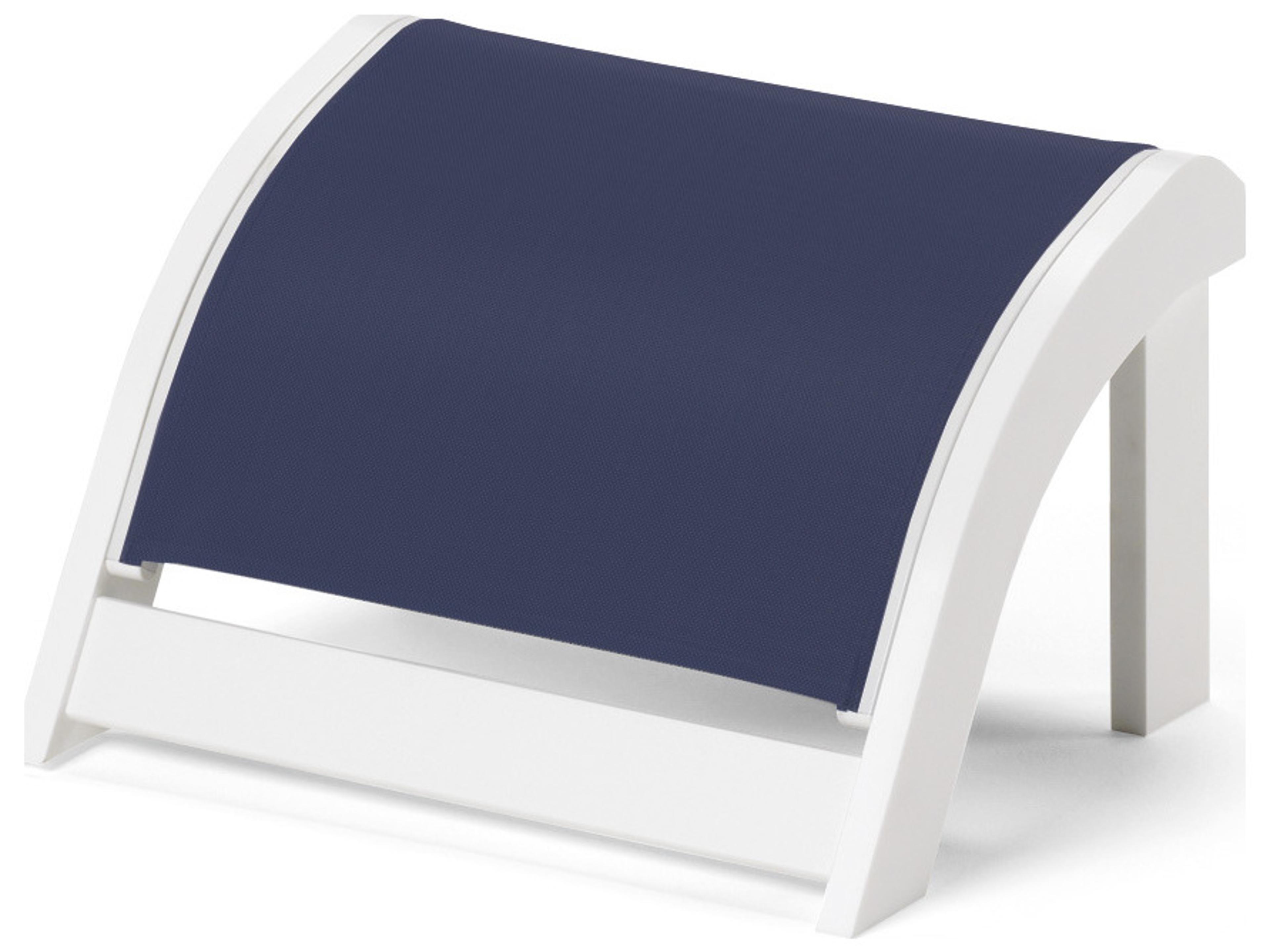 Telescope Casual Adirondack Marine Grade Polymer Sling Outdoor Patio Ottoman