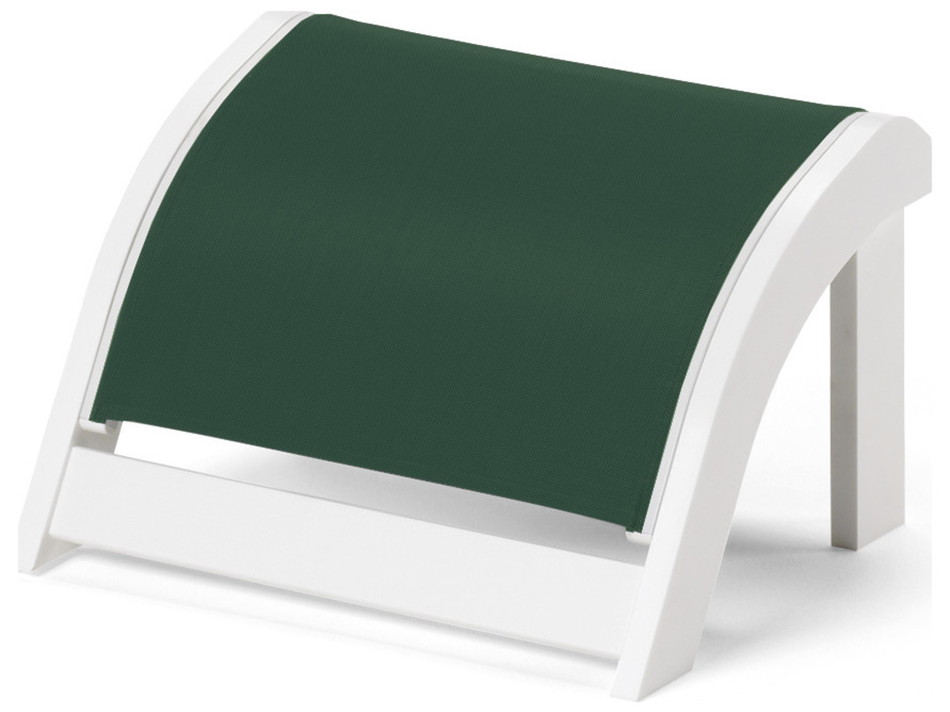 Telescope Casual Adirondack Marine Grade Polymer Sling Outdoor Patio Ottoman