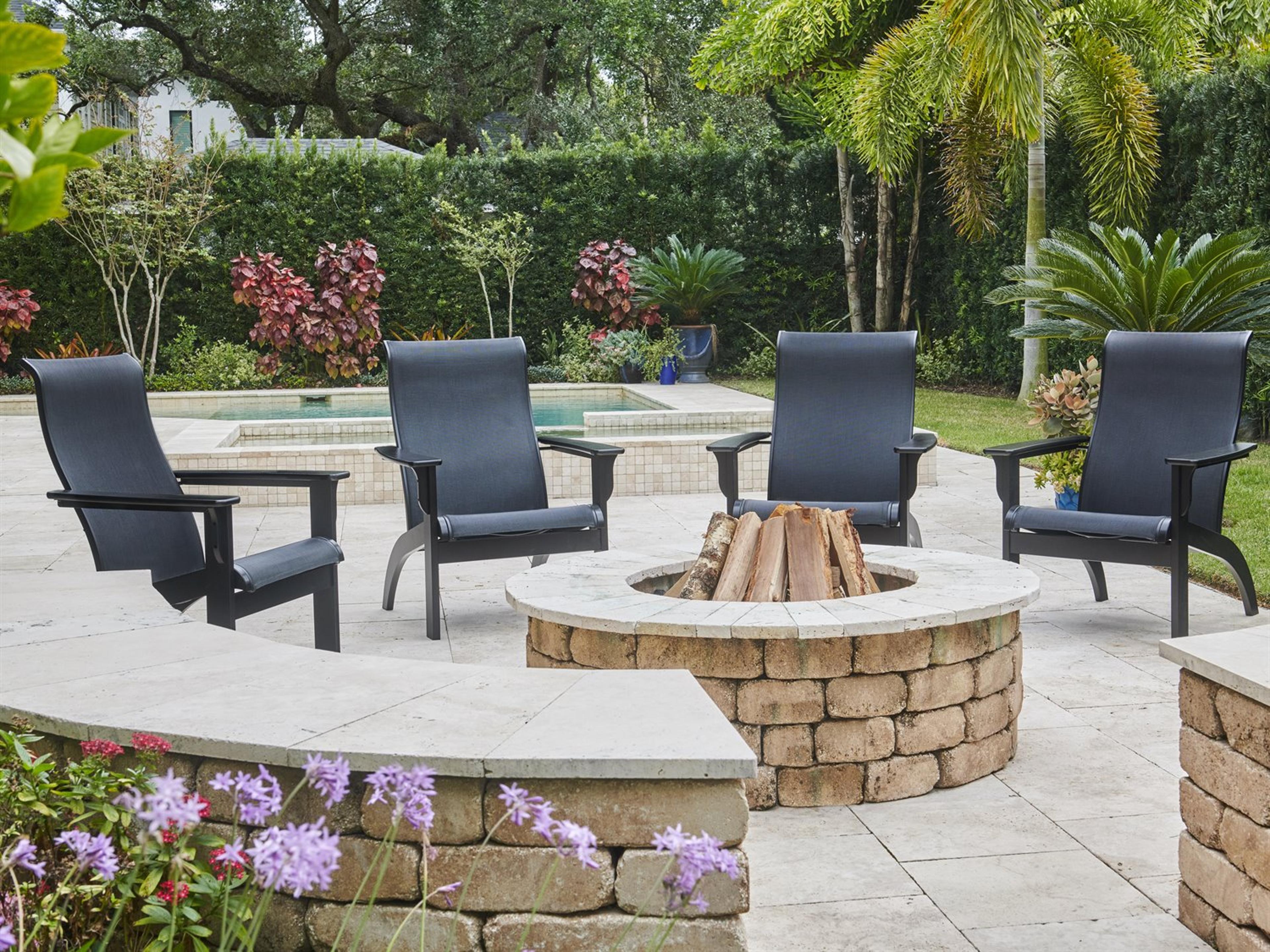 Adirondack MGP Sling Patio Lounge Set