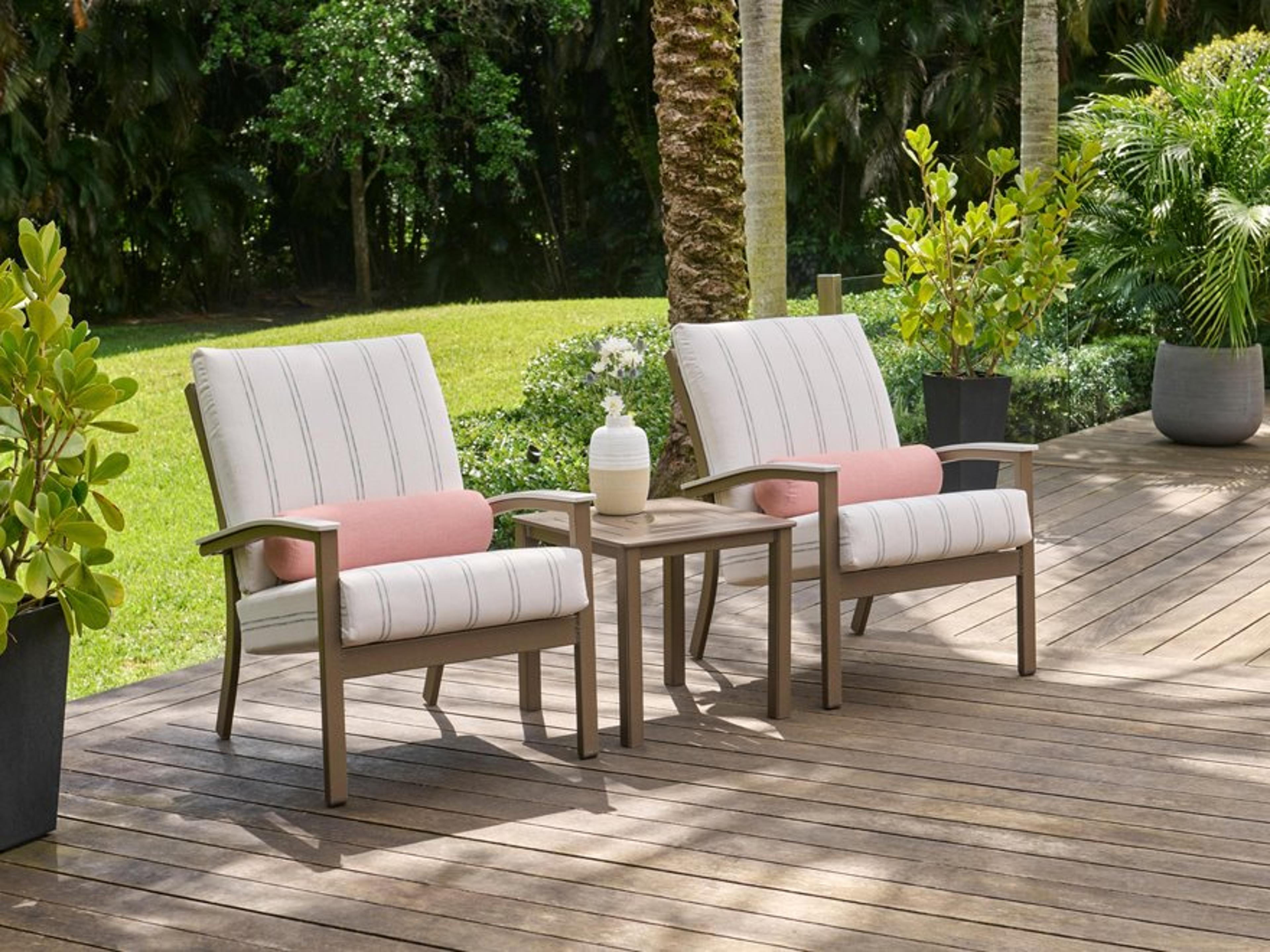 Bazza Cushion Aluminum Lounge Set