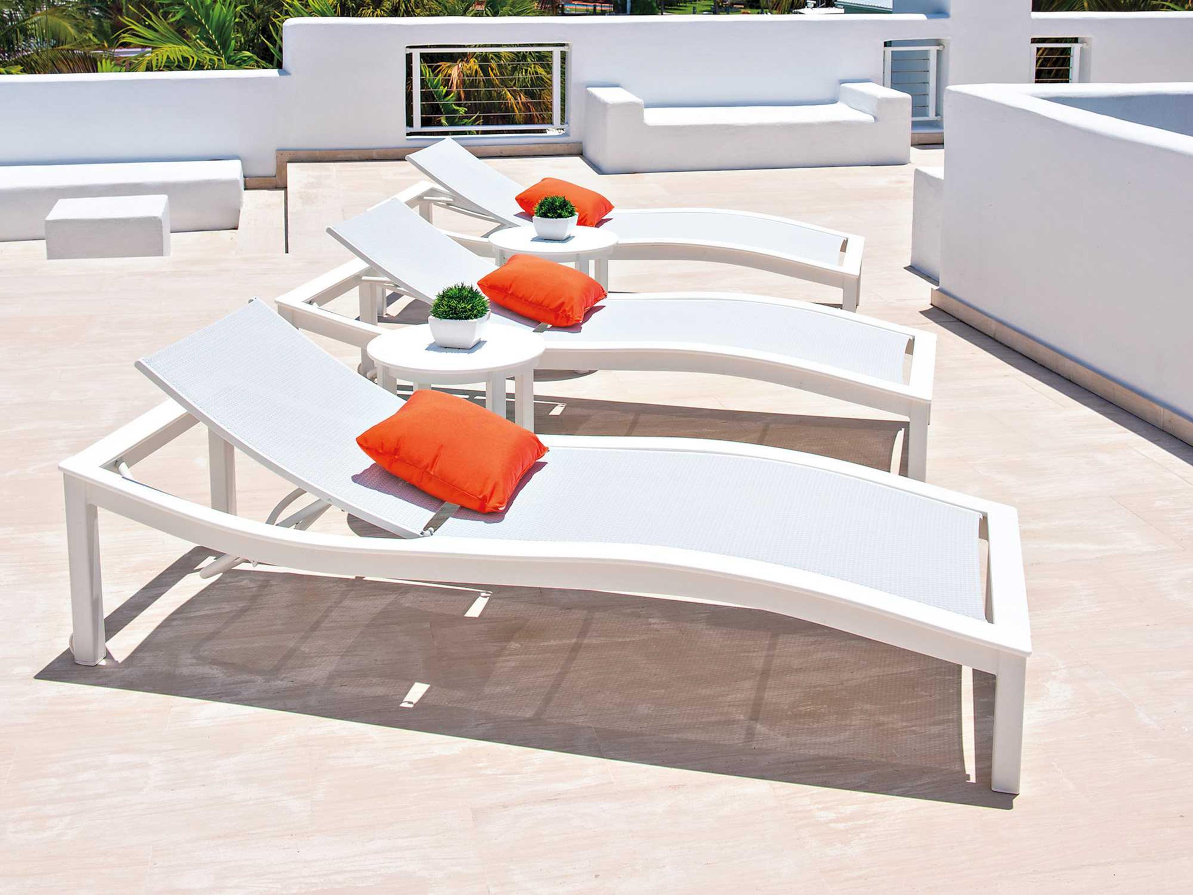 Bazza MGP Chaise Aluminum Lounge Set