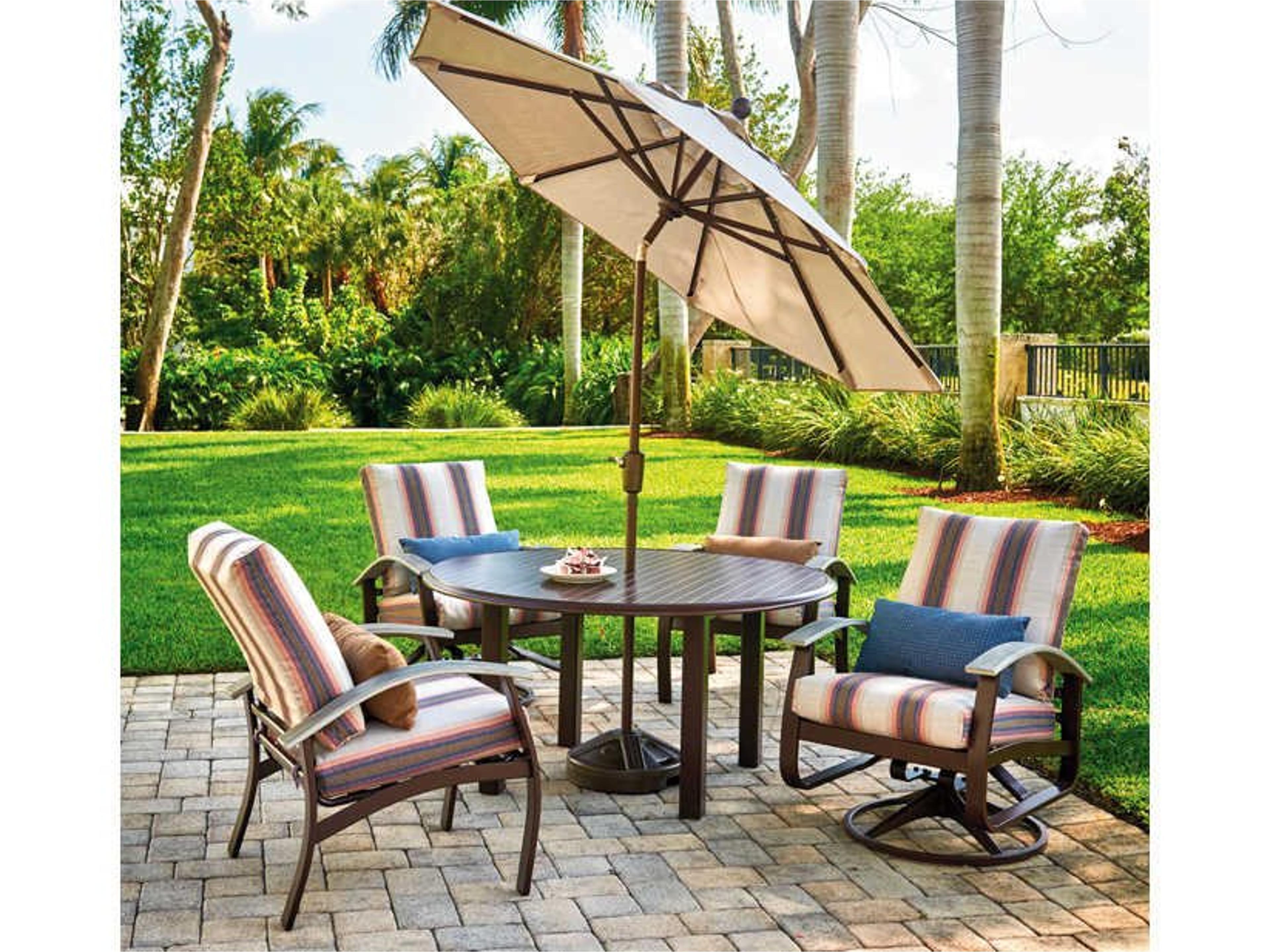 Belle Isle Cushion Aluminum Patio Dining Set