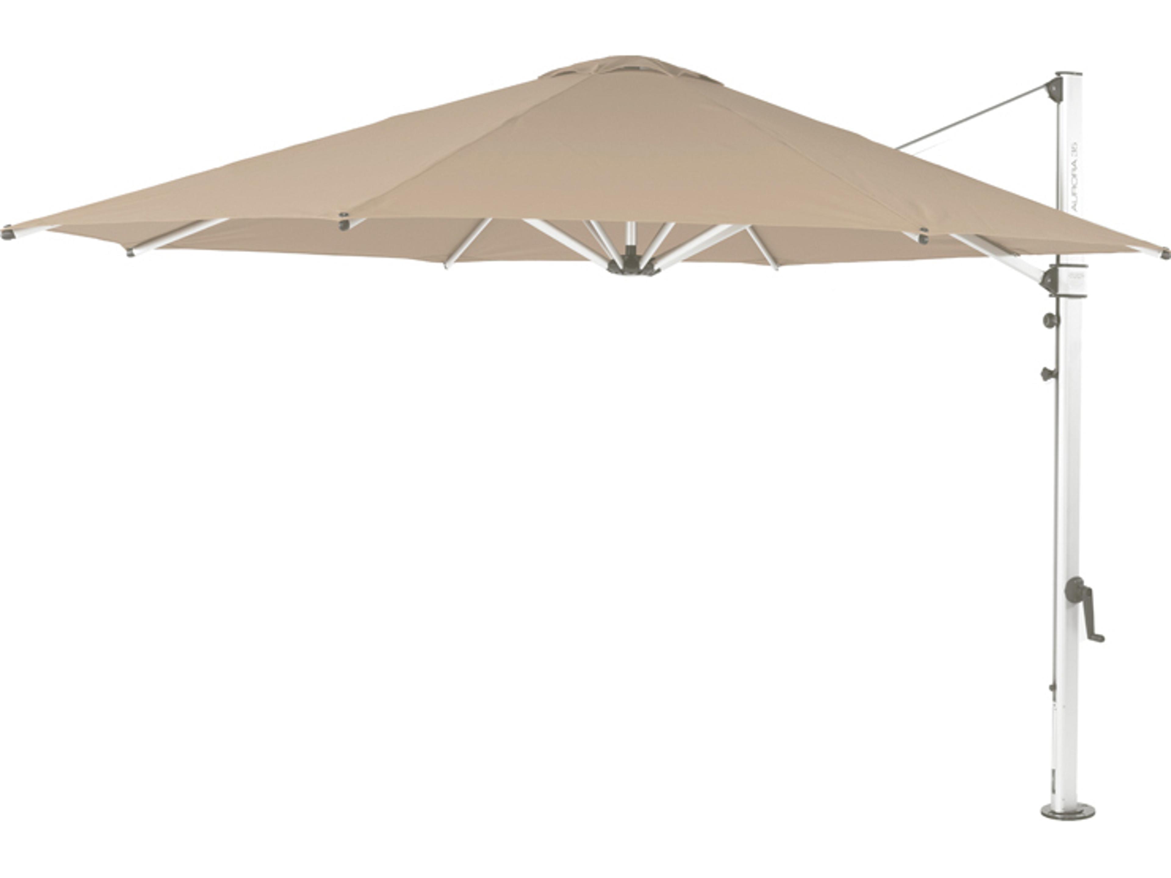 Cantilever Aluminum 11 Foot Octagonal Outdoor Umbrella