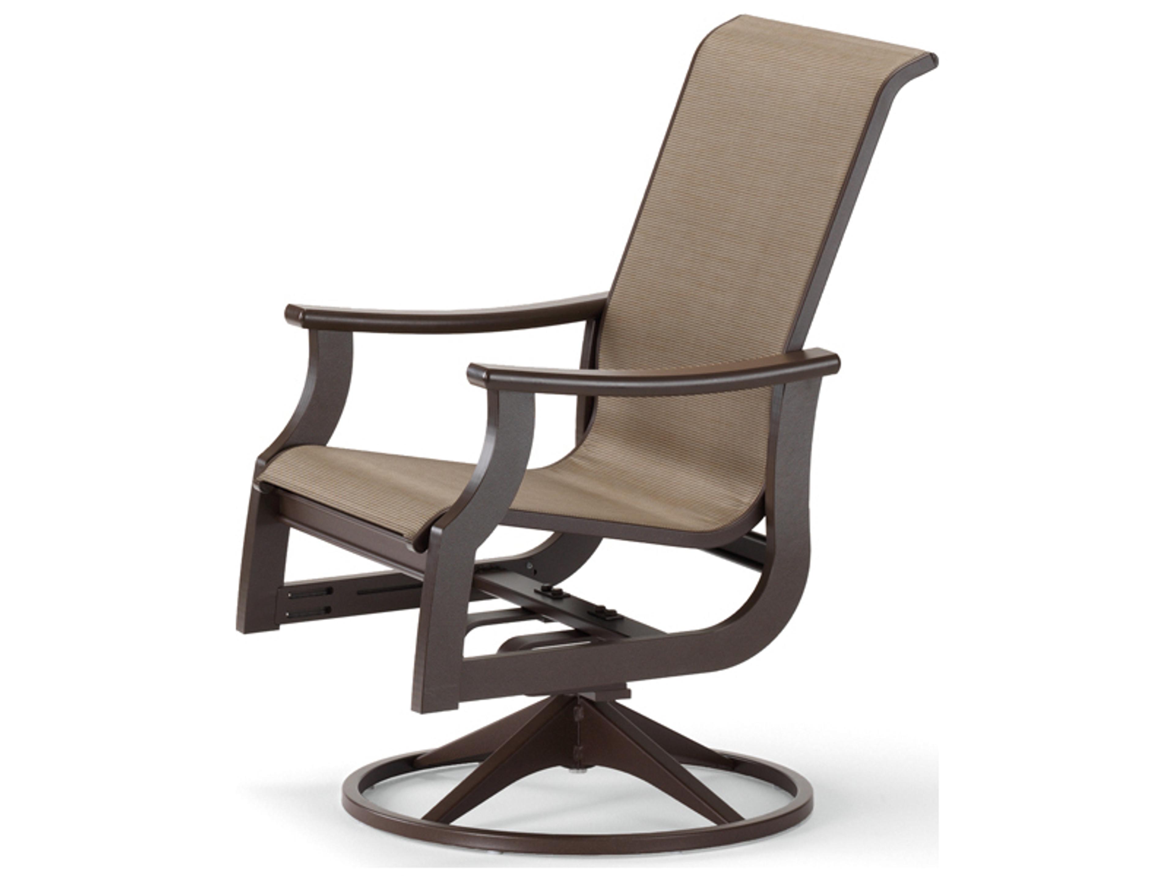 St. Catherine MGP Sling Swivel Rocker Dining Chair