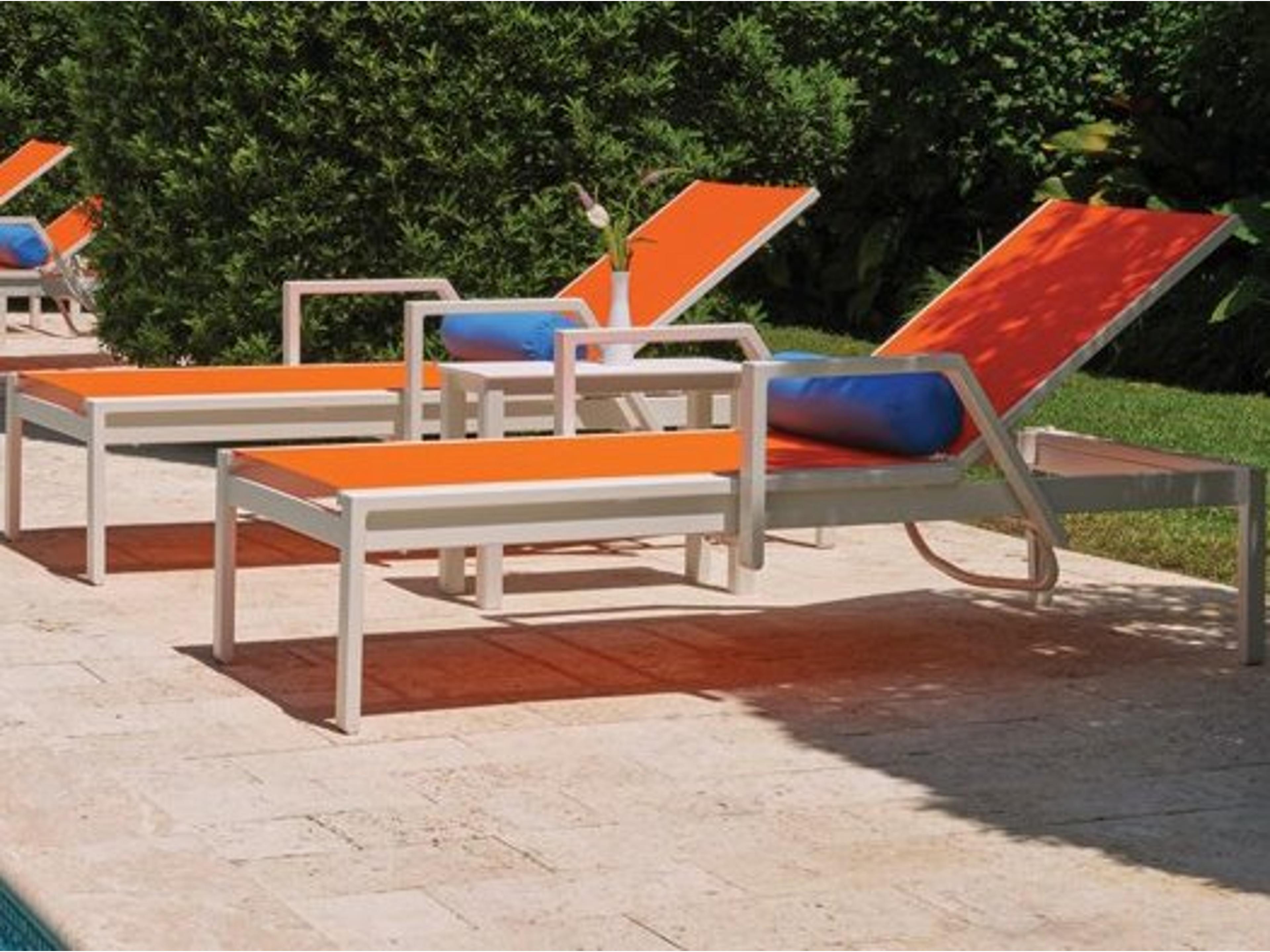 Kendall Sling Aluminum Lounge Set