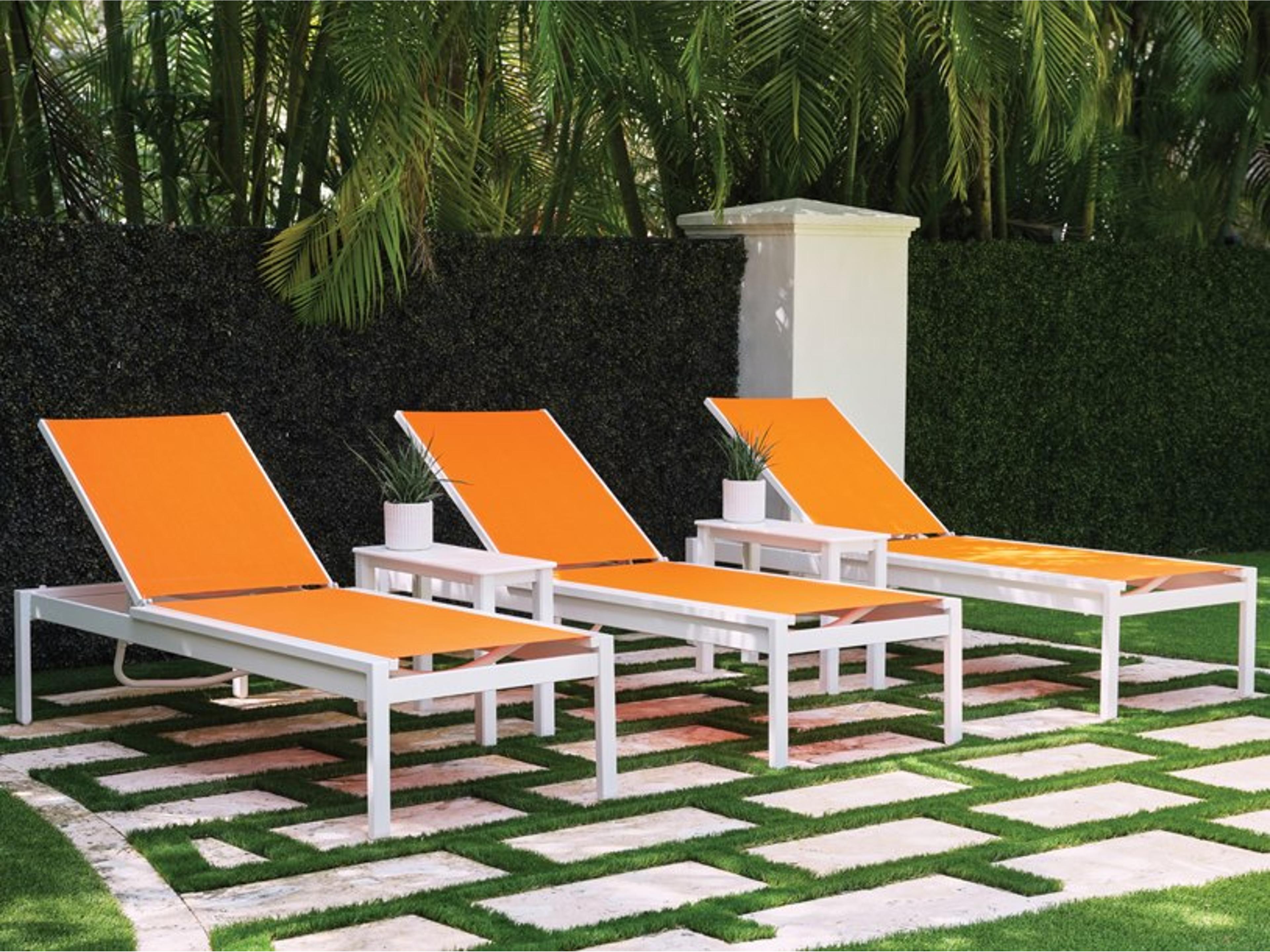 Kendall Sling Aluminum Lounge Set