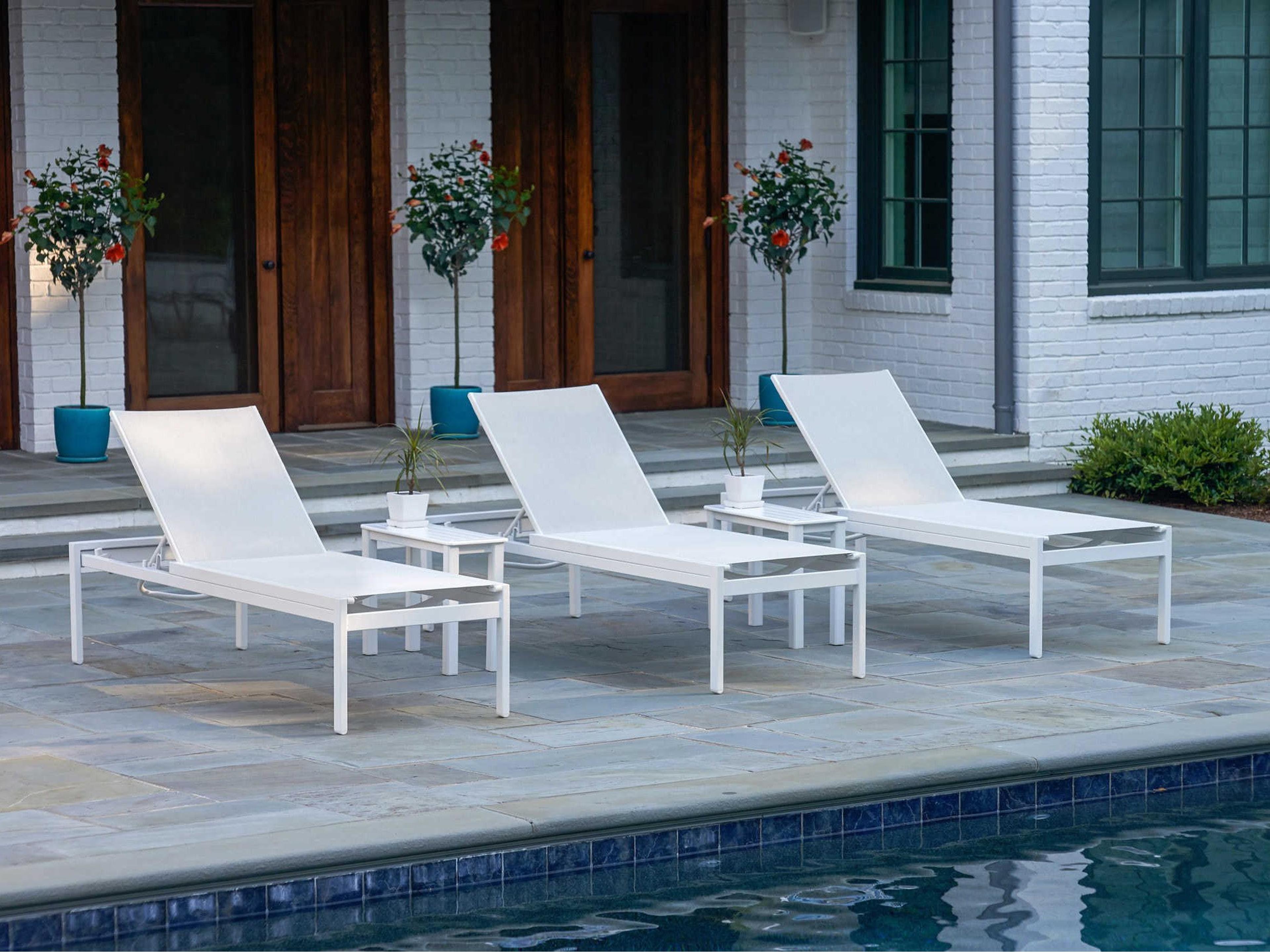 Kendall Marine Grade Polymer Sling Outdoor Lounge Set
