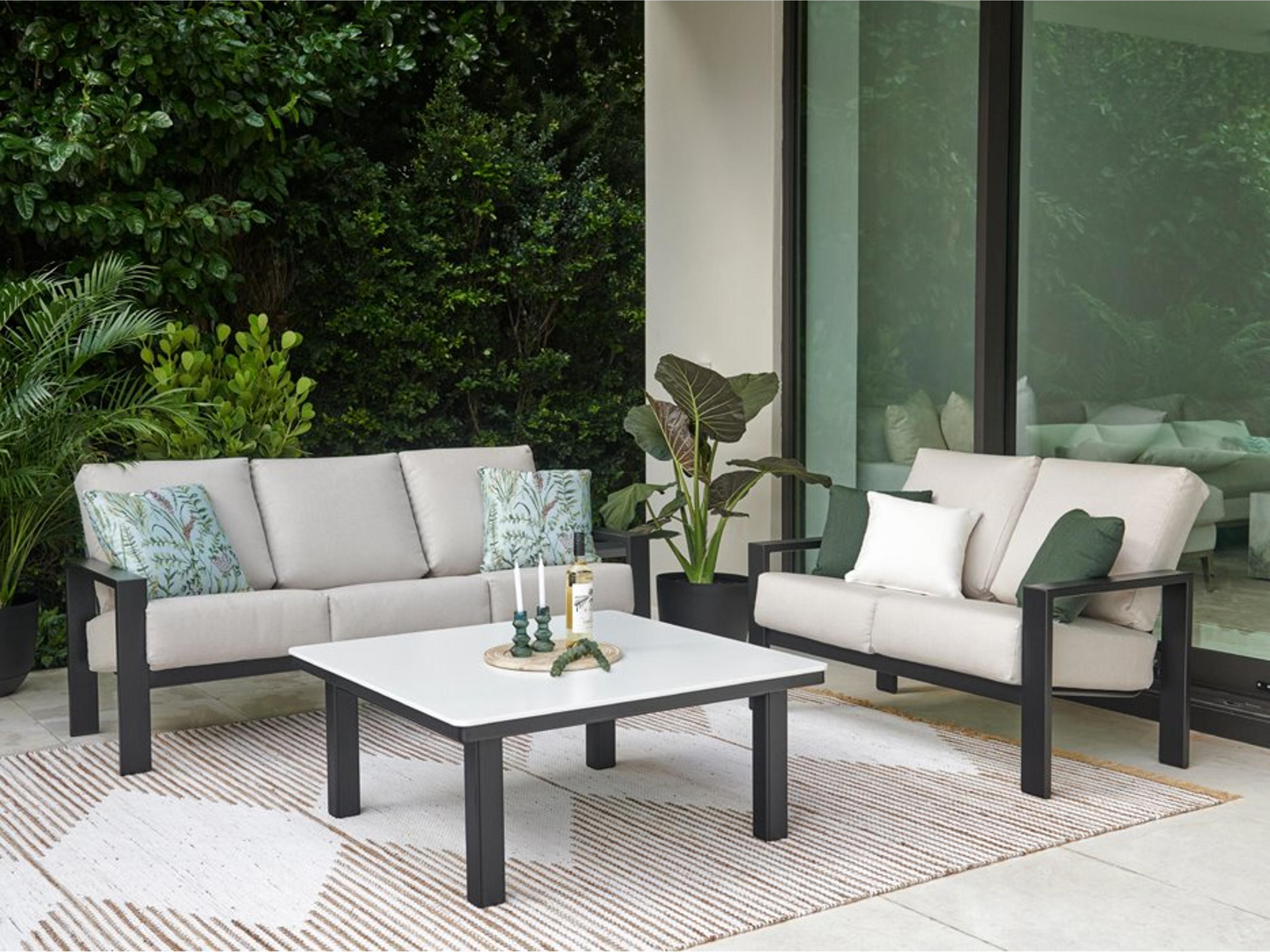 Larssen Cushion Aluminum Lounge Set