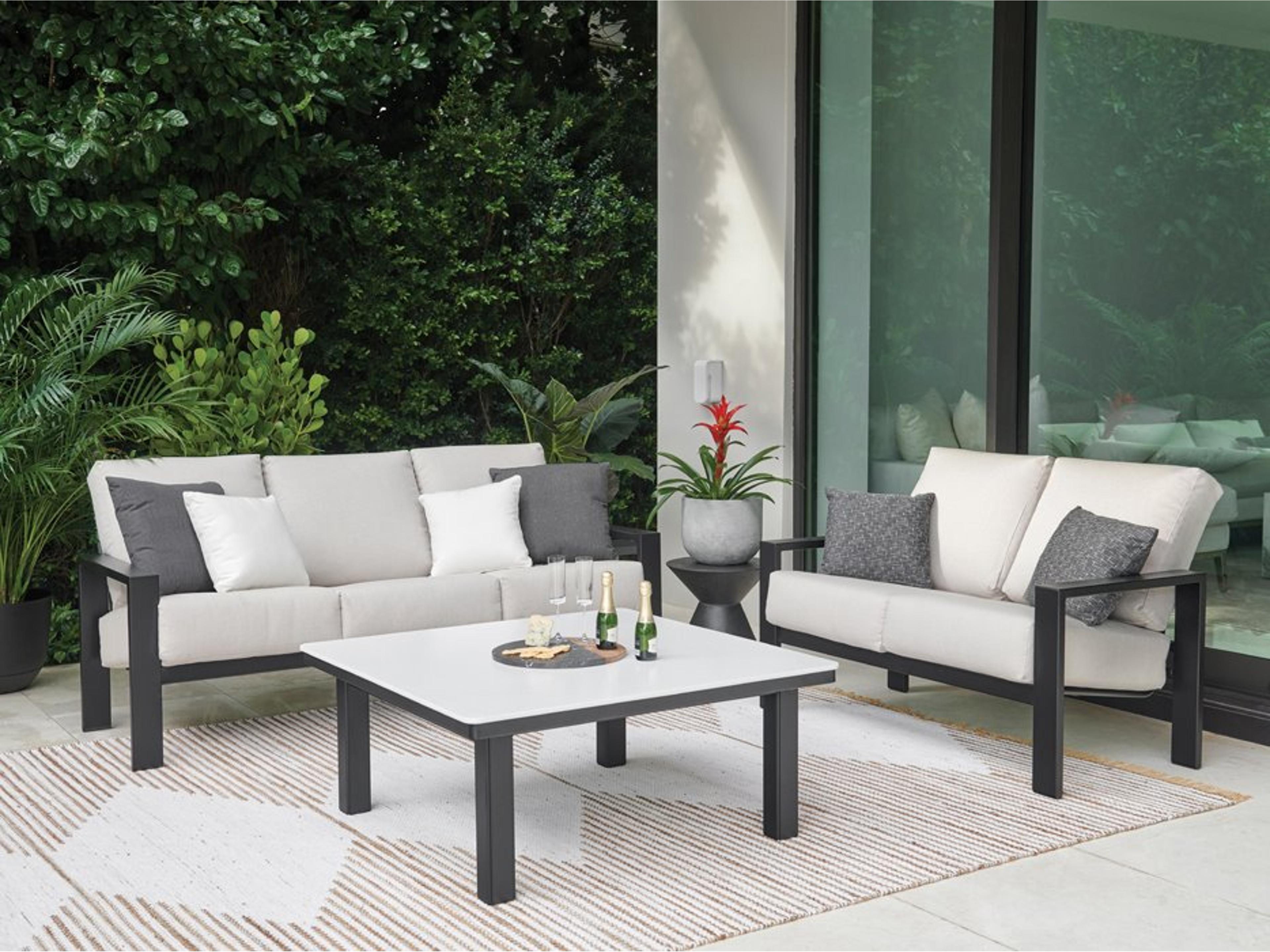 Larssen Cushion Aluminum Lounge Set