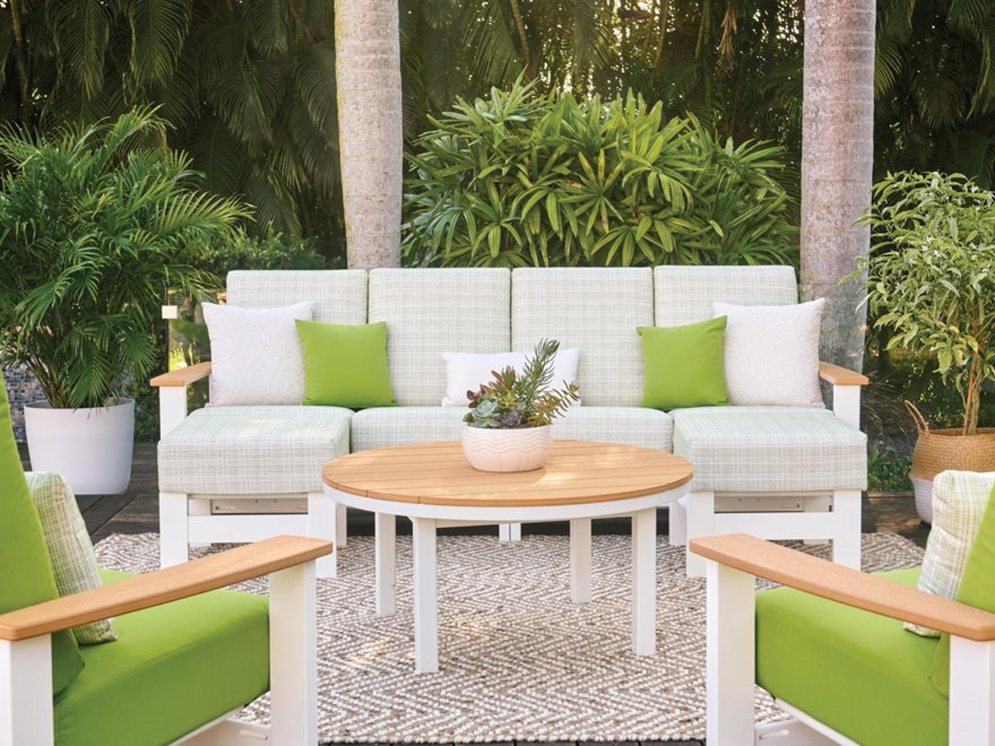 Leeward MGP Deep Seat Sectional Lounge Set