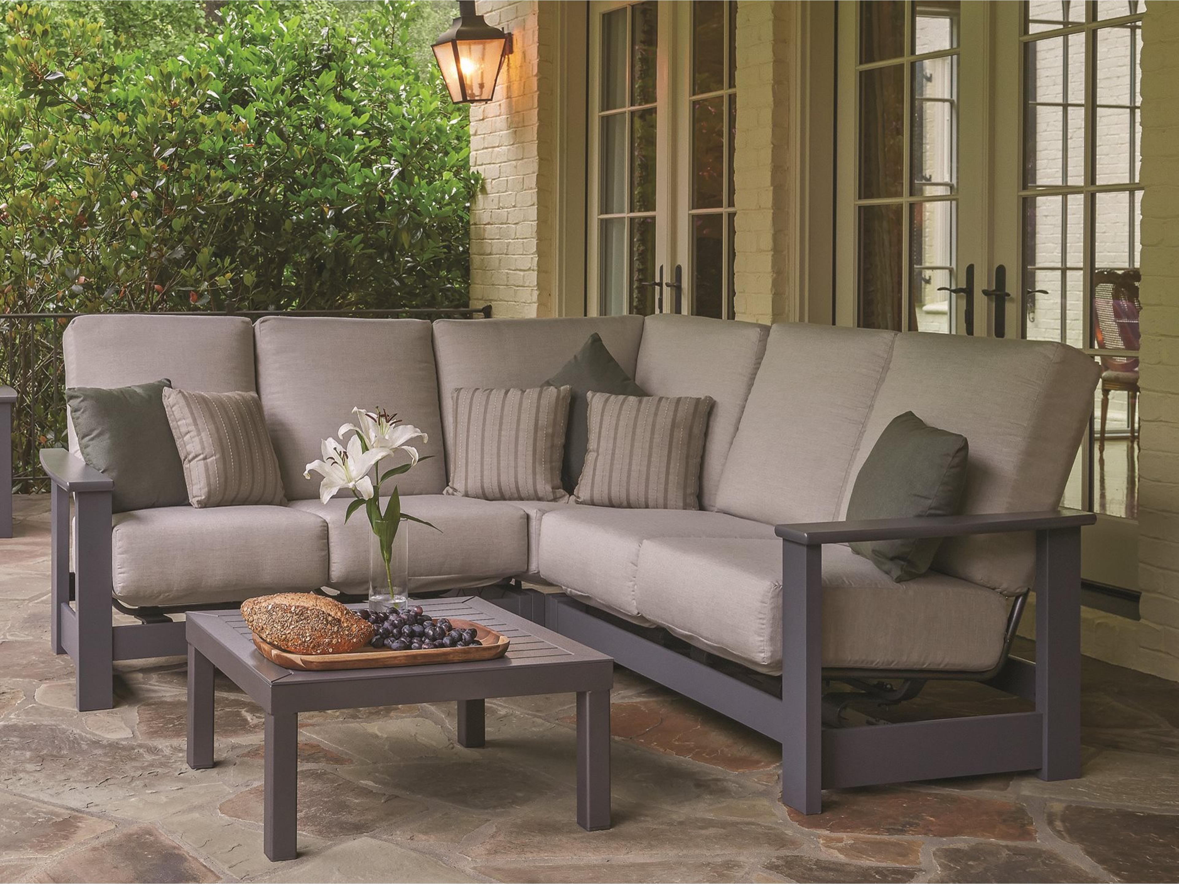 Leeward Marine Grade Polymer Deep Seat Sectional Lounge Set