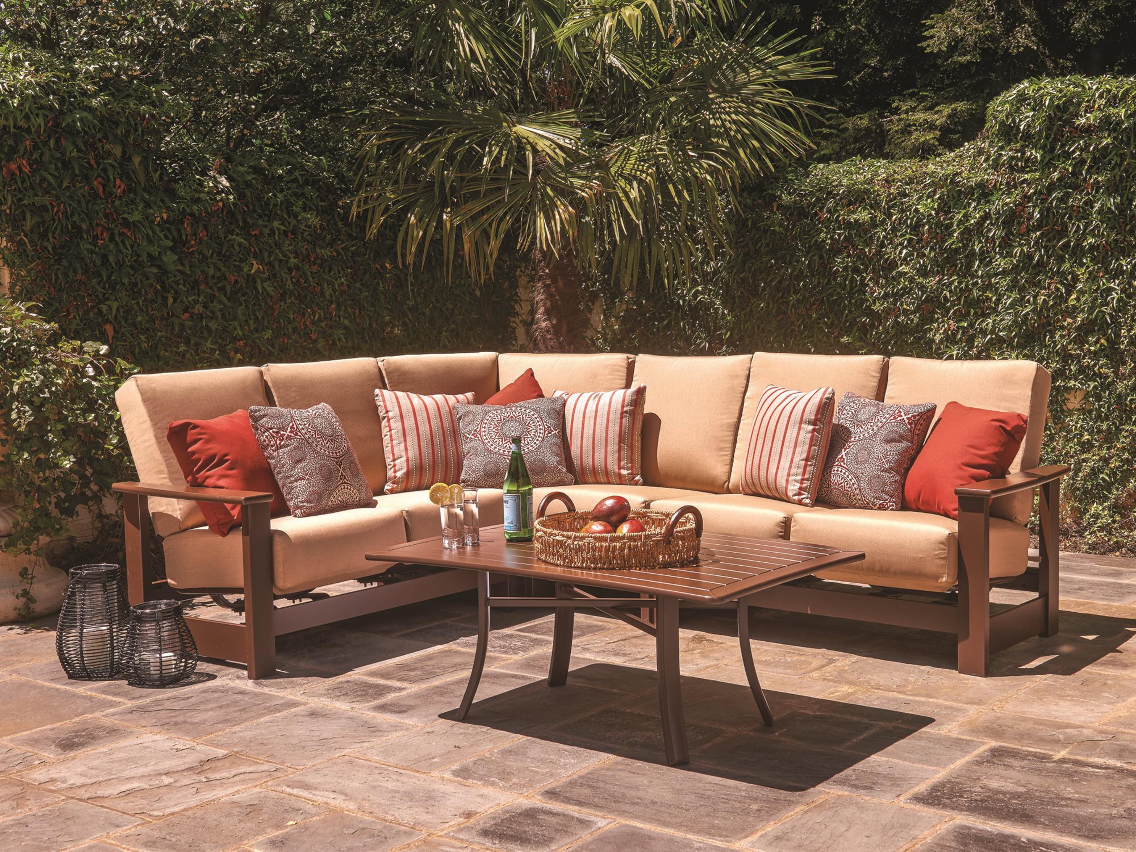 Telescope Casual Leeward Marine Grade Polymer Deep Seat Cushion Lounge Set