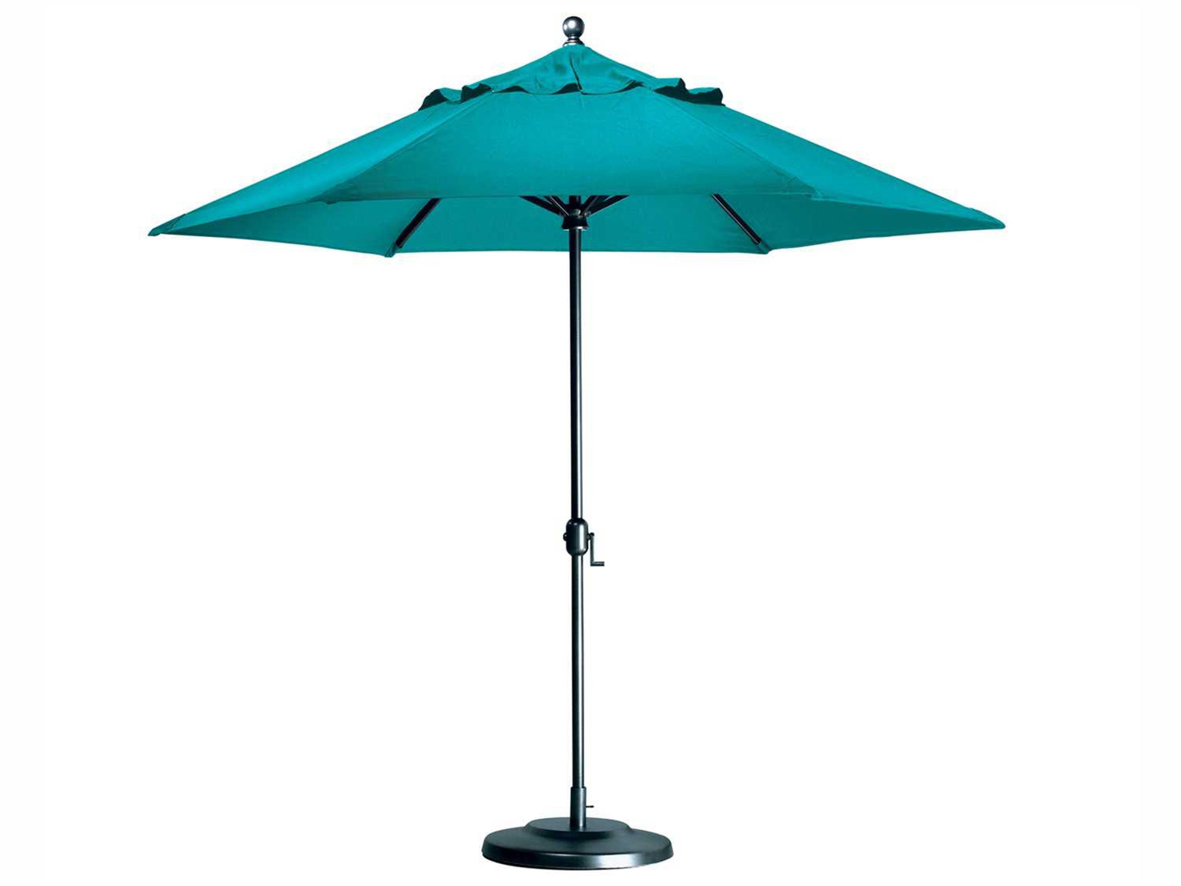 Tropitone Portofino 8.5 Foot Aluminum Market Crank Patio Umbrella