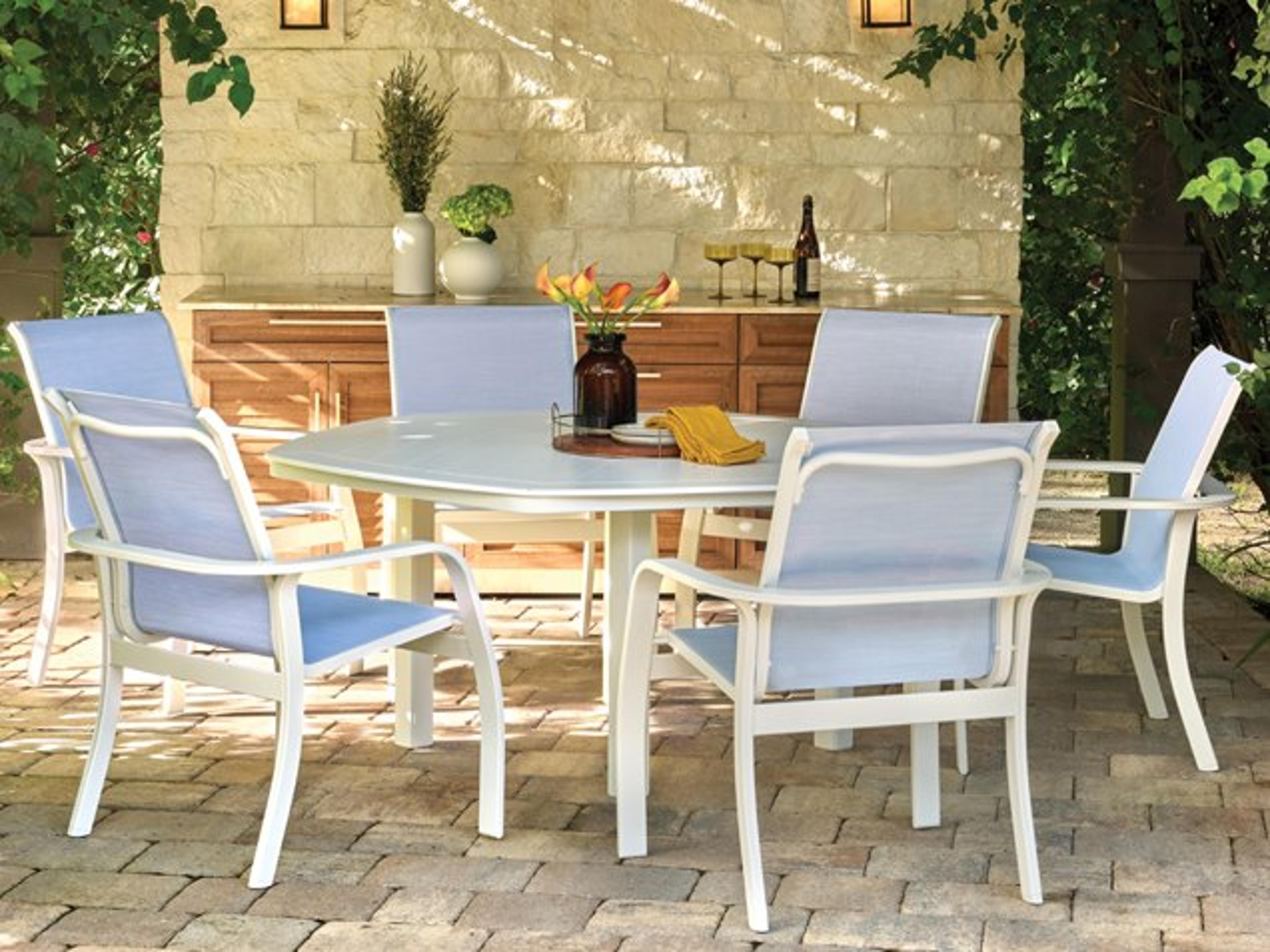 Telescope Casual Soho Sling Aluminum Dining Set