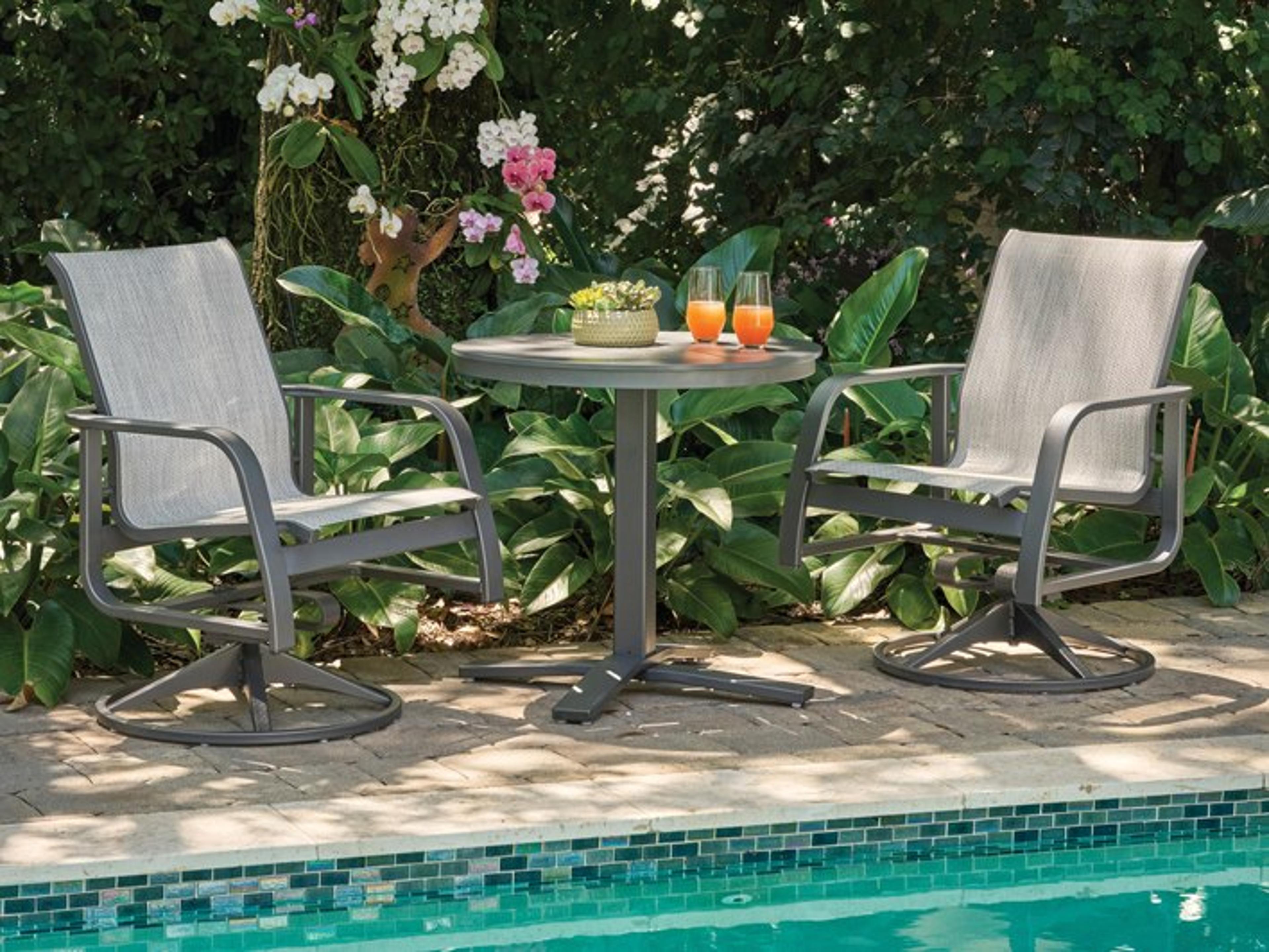 Soho Sling Aluminum Dining Set