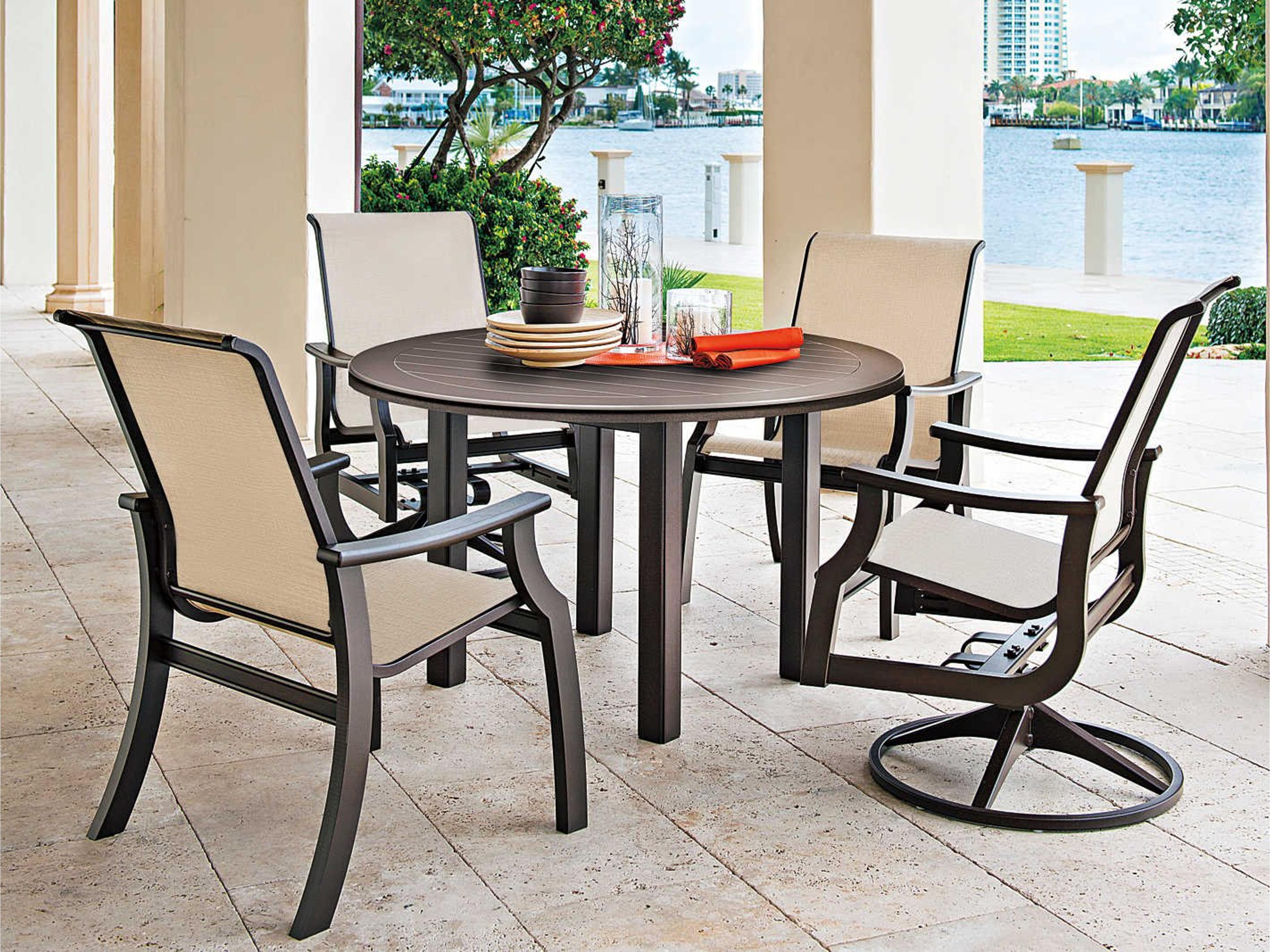 St. Catherine Marine Grade Polymer Sling Patio Dining Set