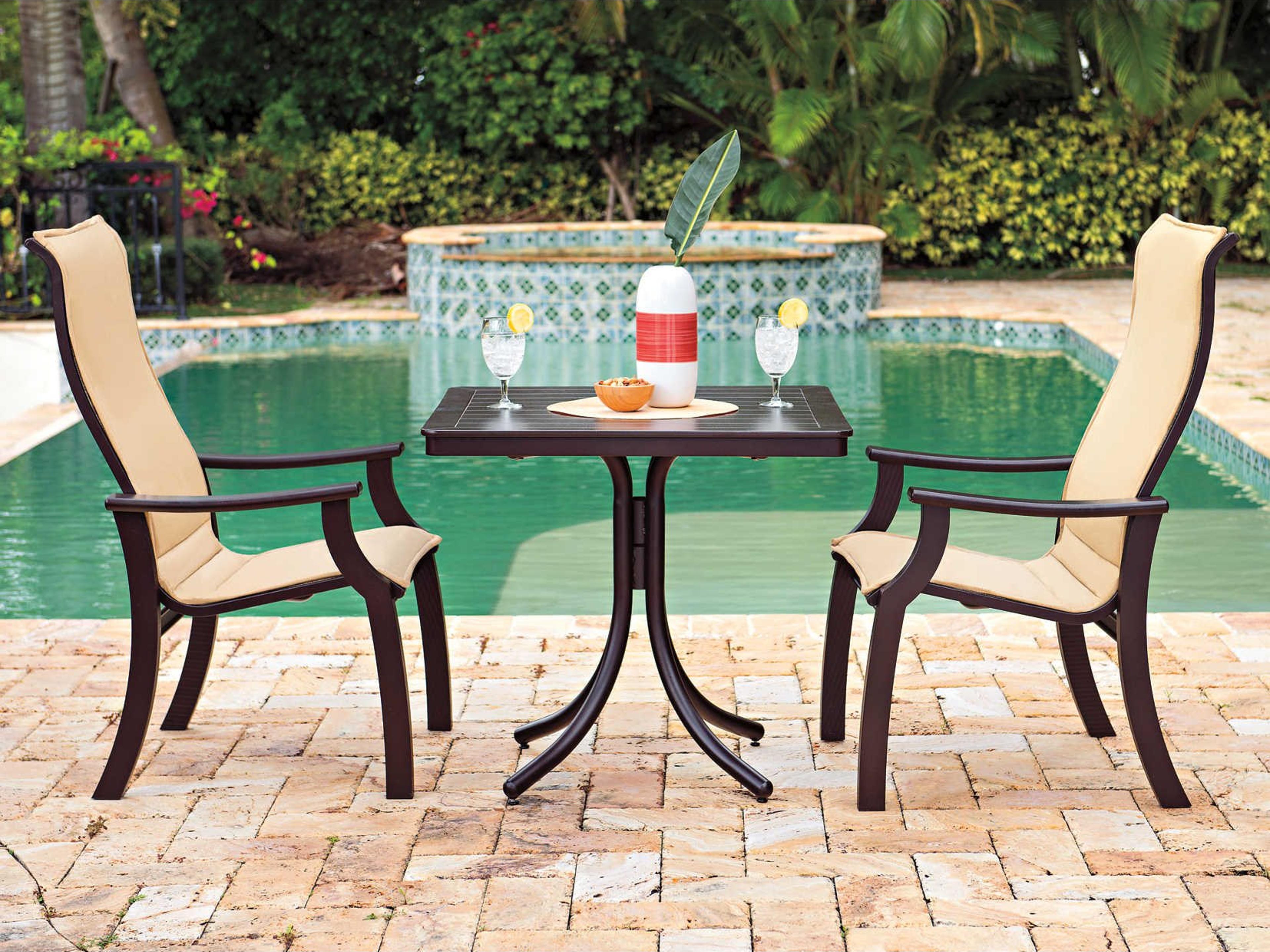 Telescope Casual St. Catherine Marine Grade Polymer Sling Dining Set