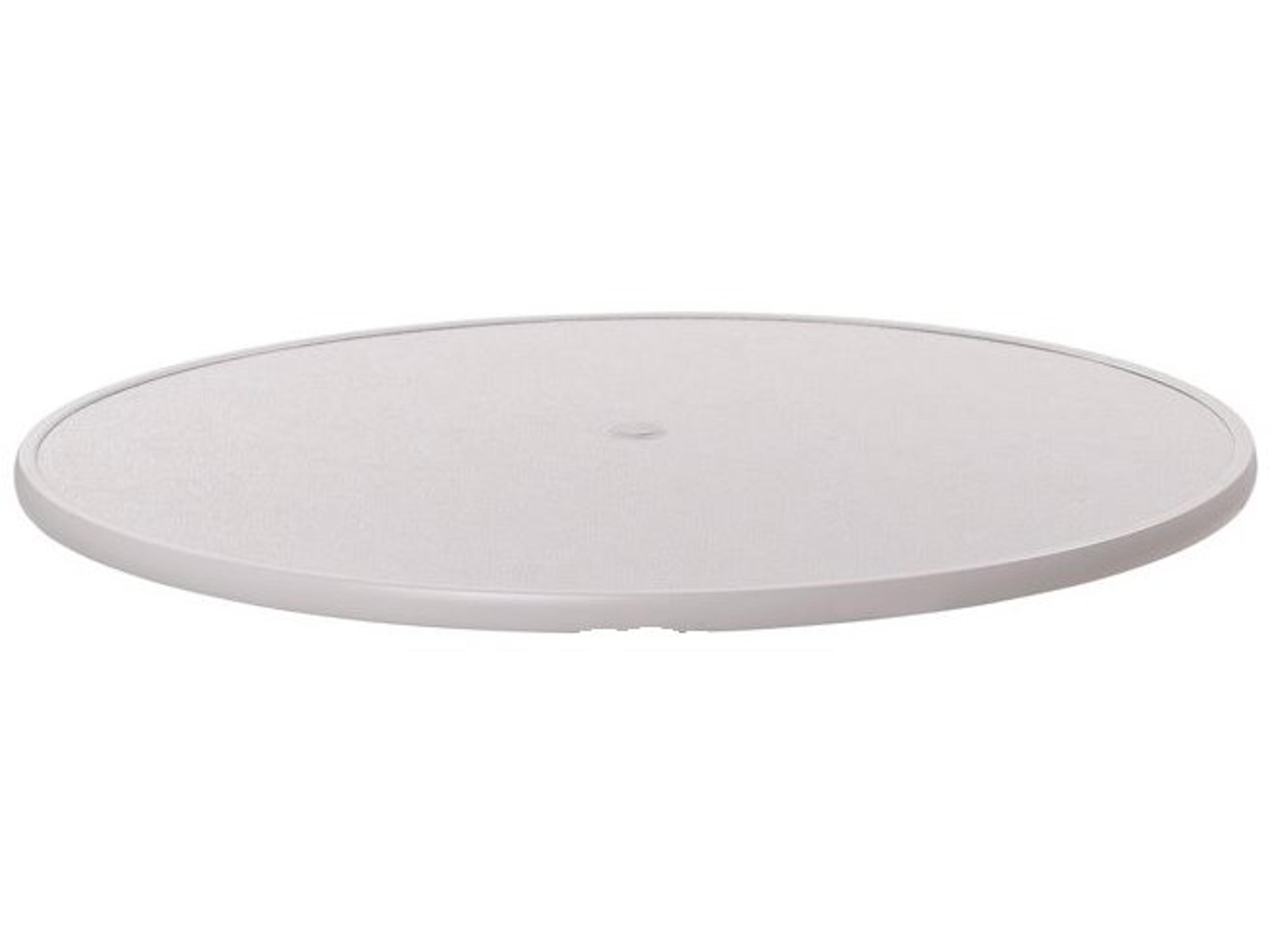 Marine Grade Polymer Round Table Top with Umbrella Hole