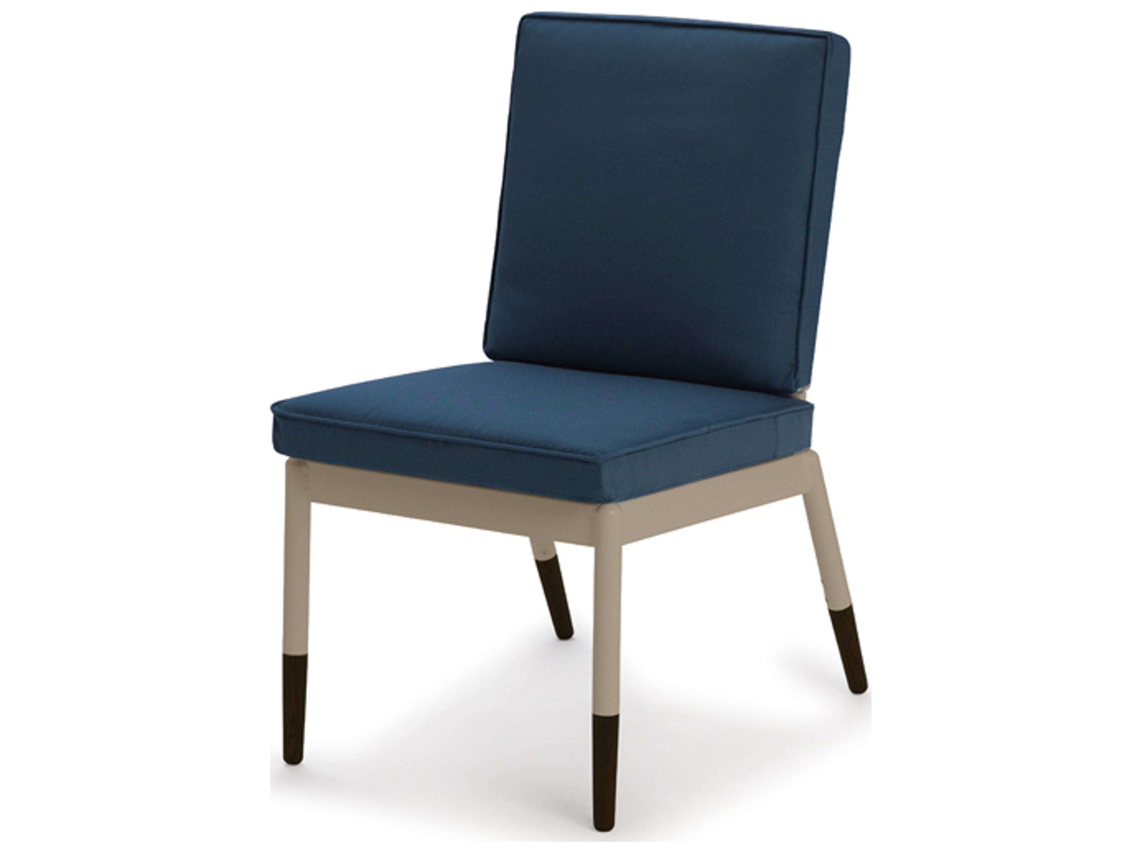 Welles Cushion Aluminum Cafe Side Chair