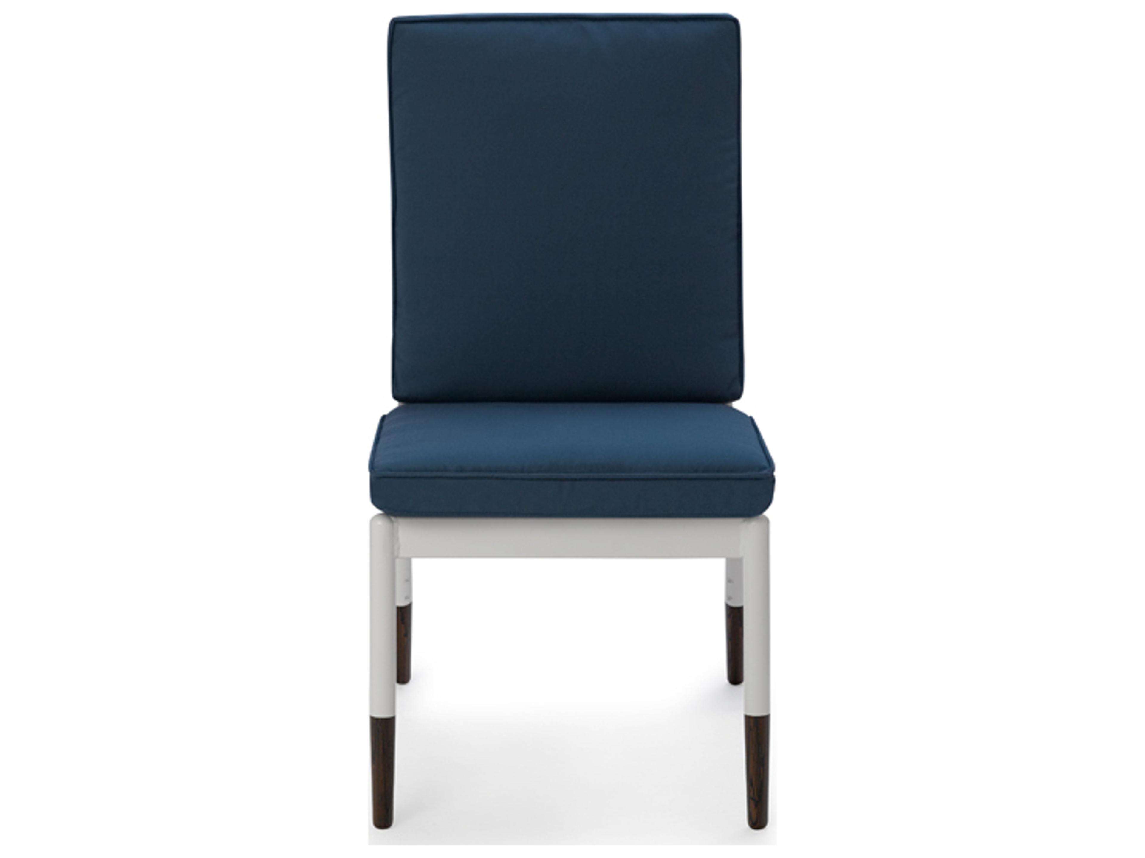 Telescope Casual Welles Cushion Aluminum Cafe Side Chair