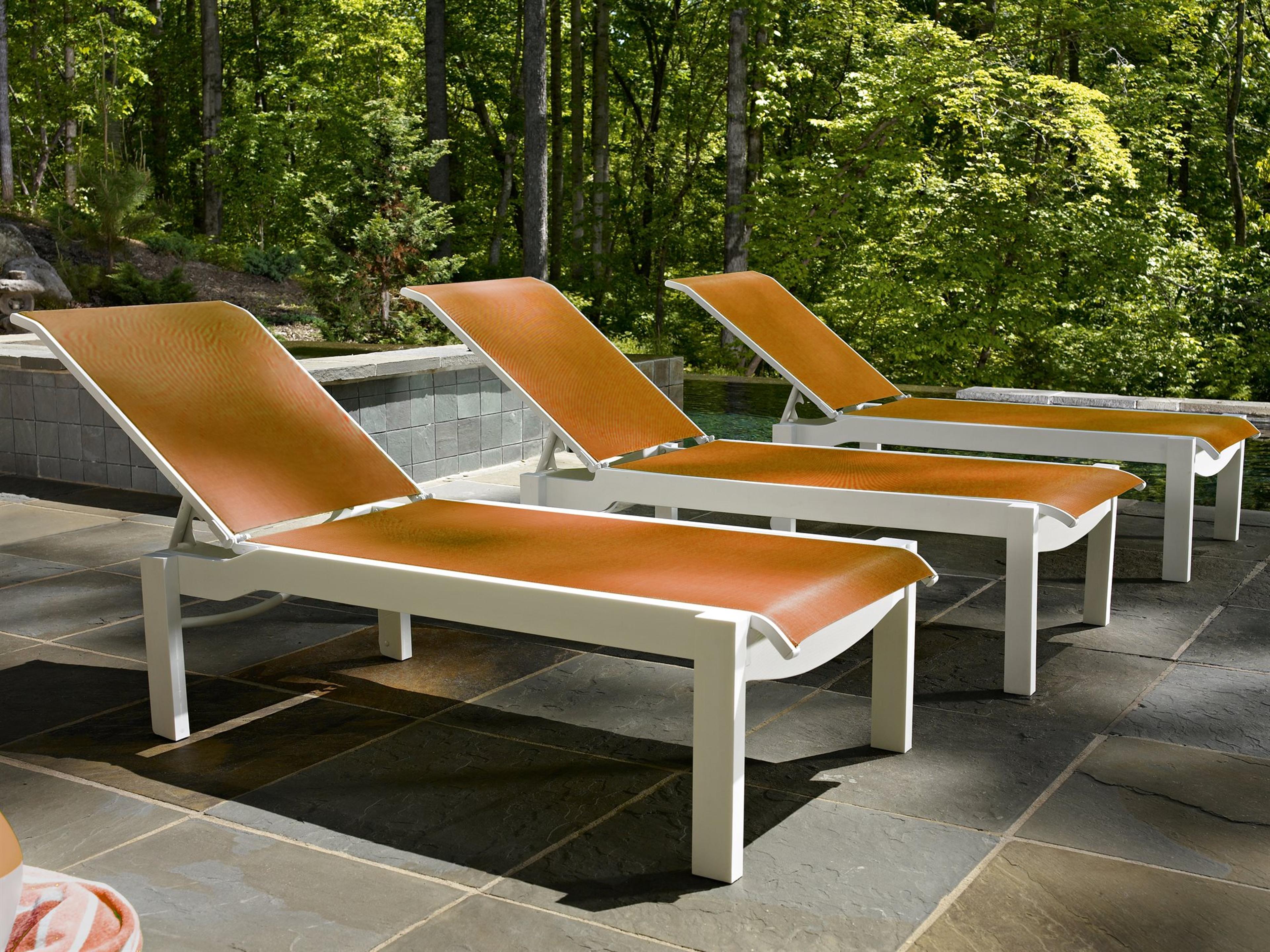 Telescope Casual Leeward Marine Grade Polymer Sling Outdoor Lounge Set