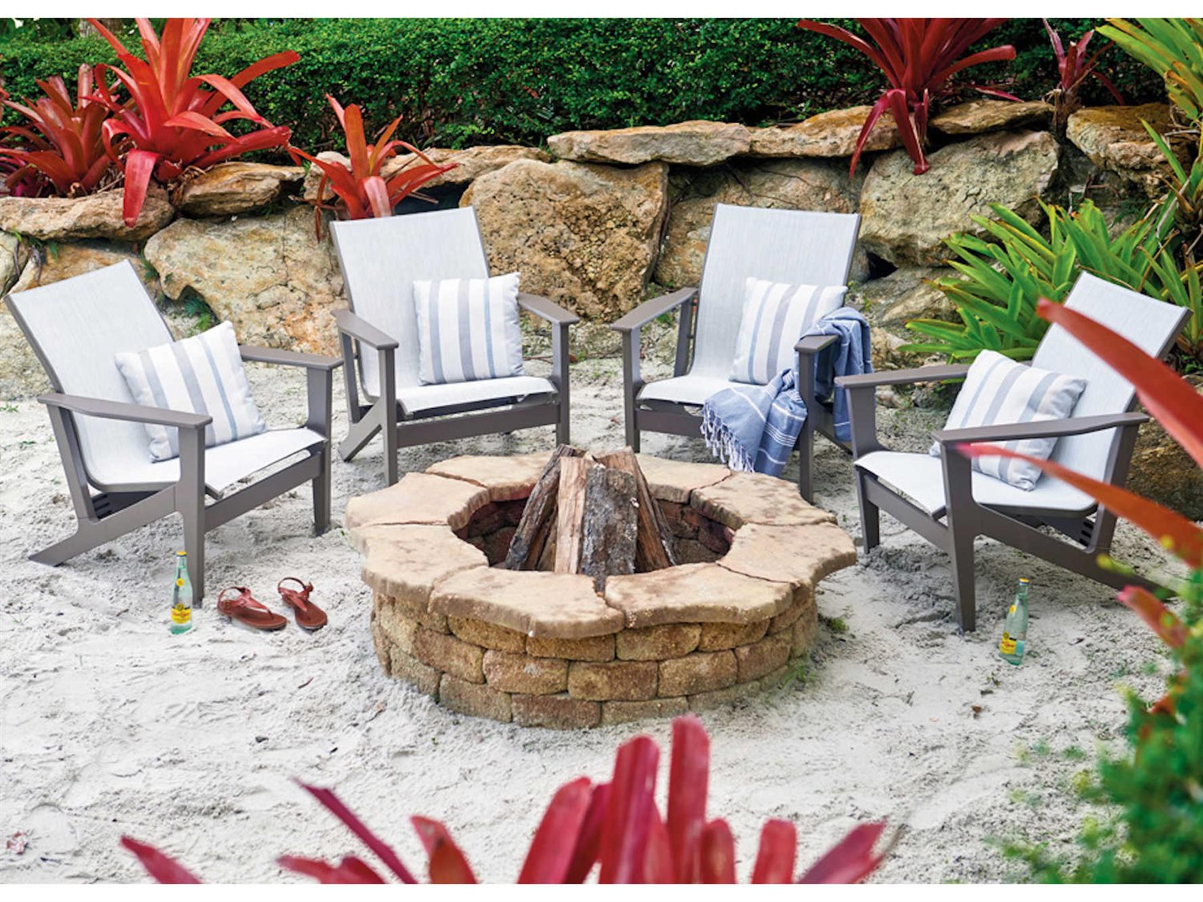 Wexler Sling MGP Lounge Set Outdoor