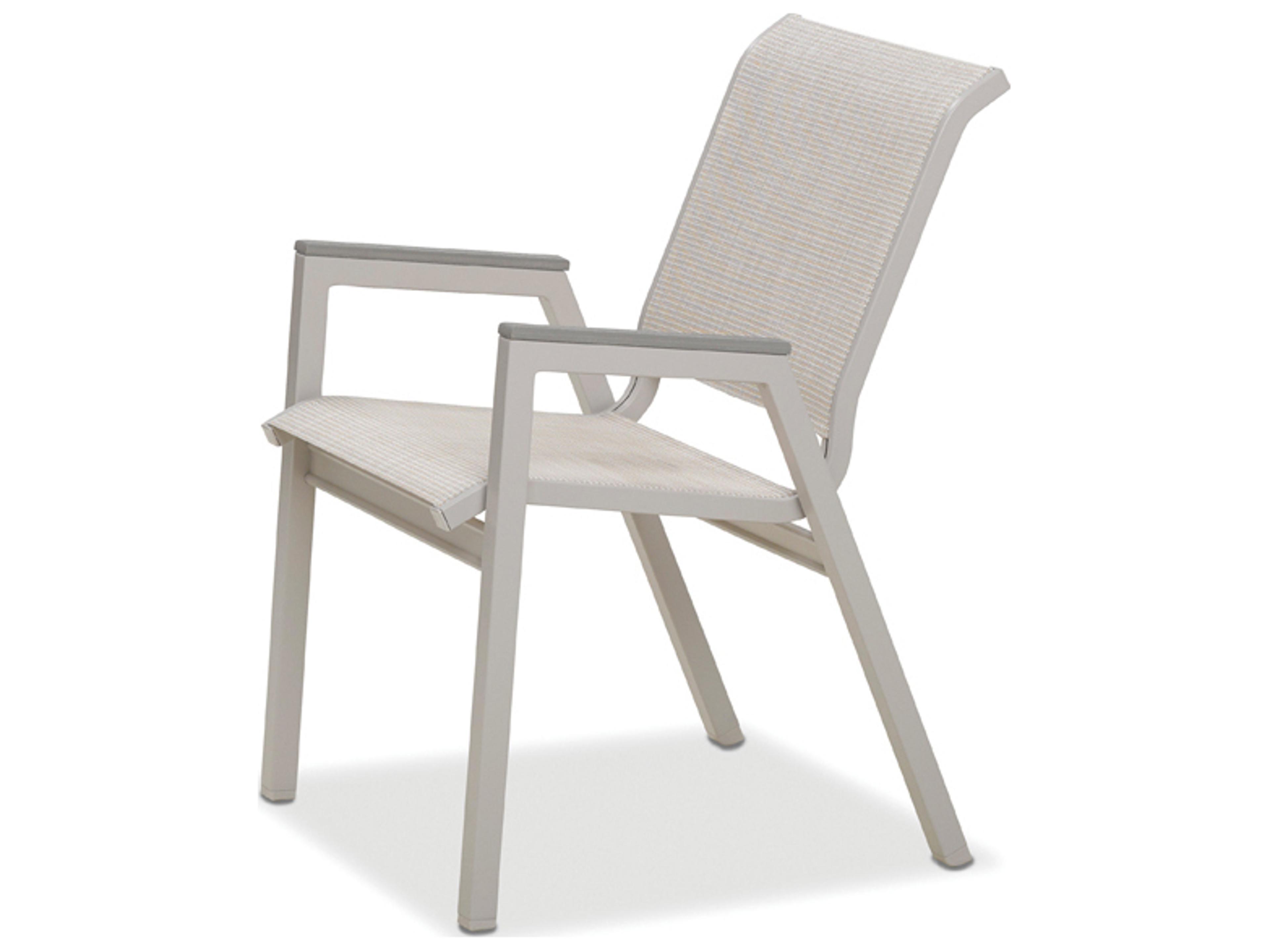 Bazza MGP Aluminum Sling Stackable Bistro Arm Chair