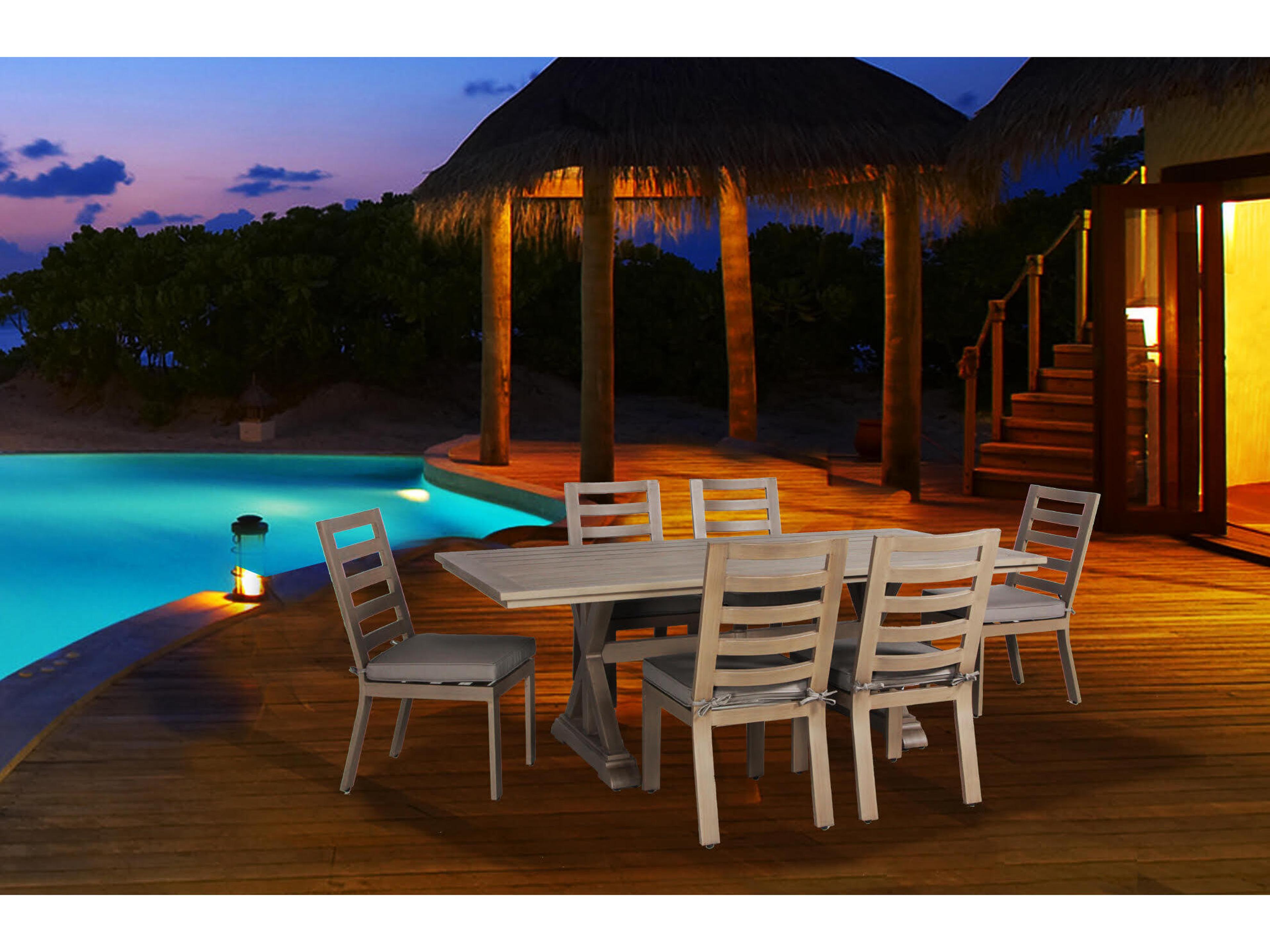 Teva Aruba Aluminum Cushion Lounge Set