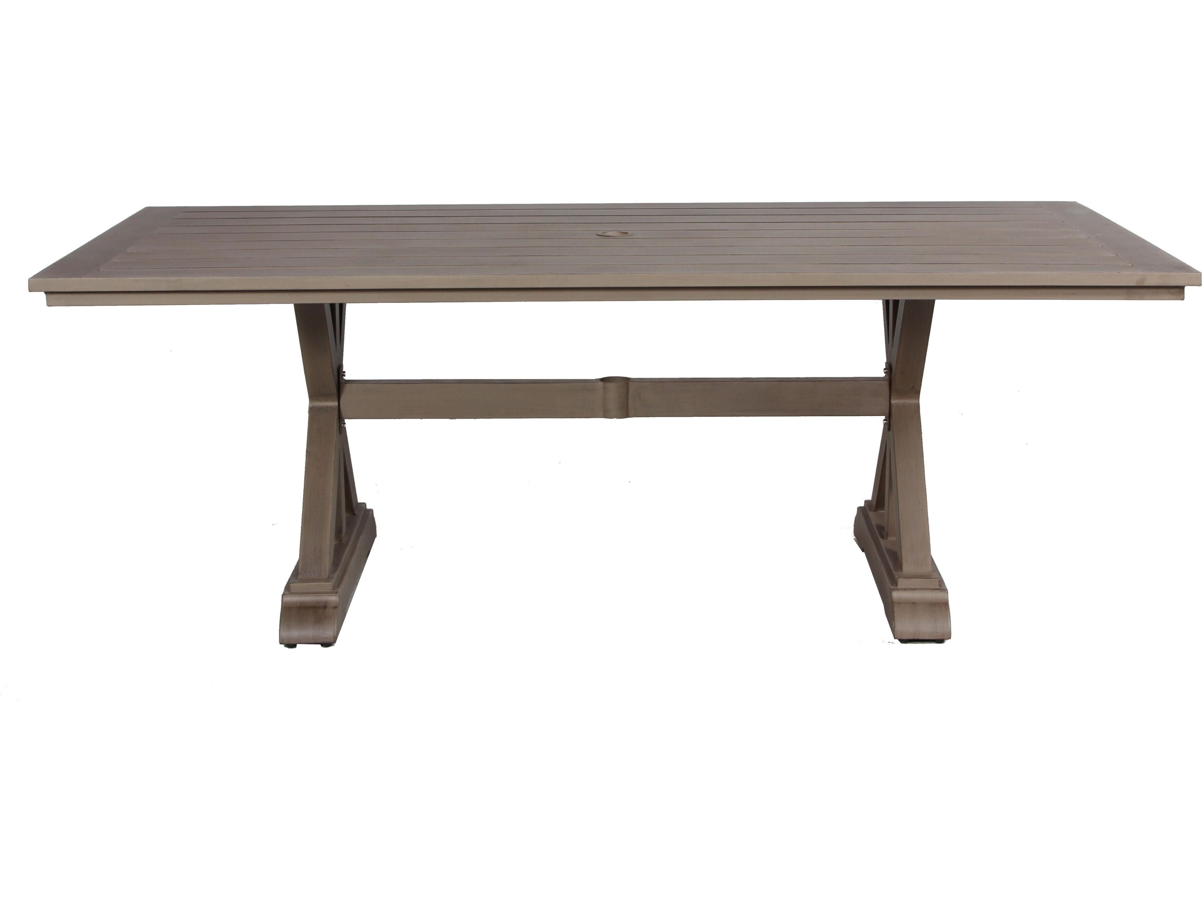 Teva Aruba Aluminum Rectangular Dining Table